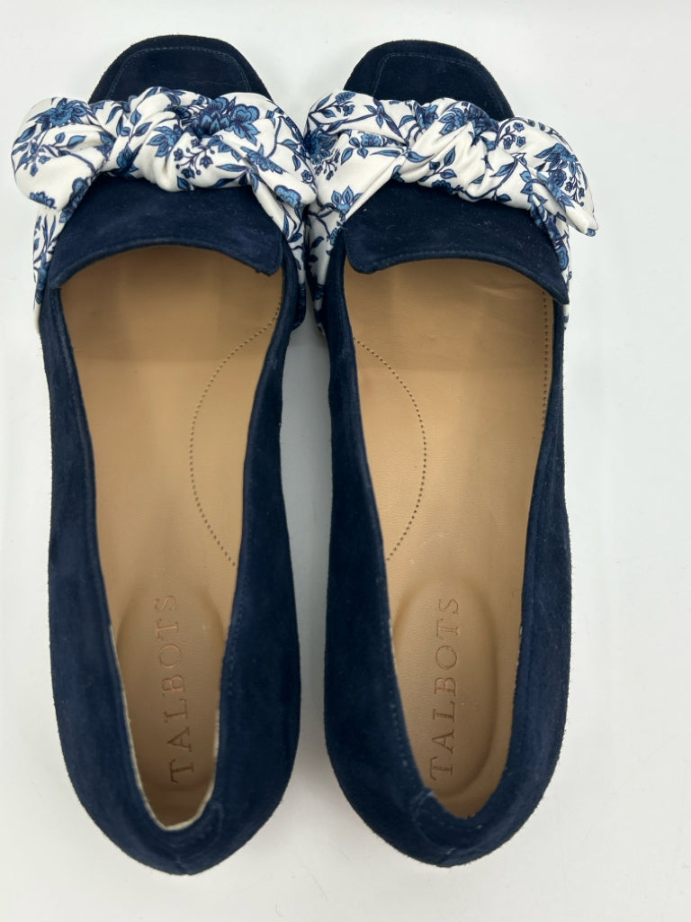 TALBOTS Women Size 8 Navy Flats