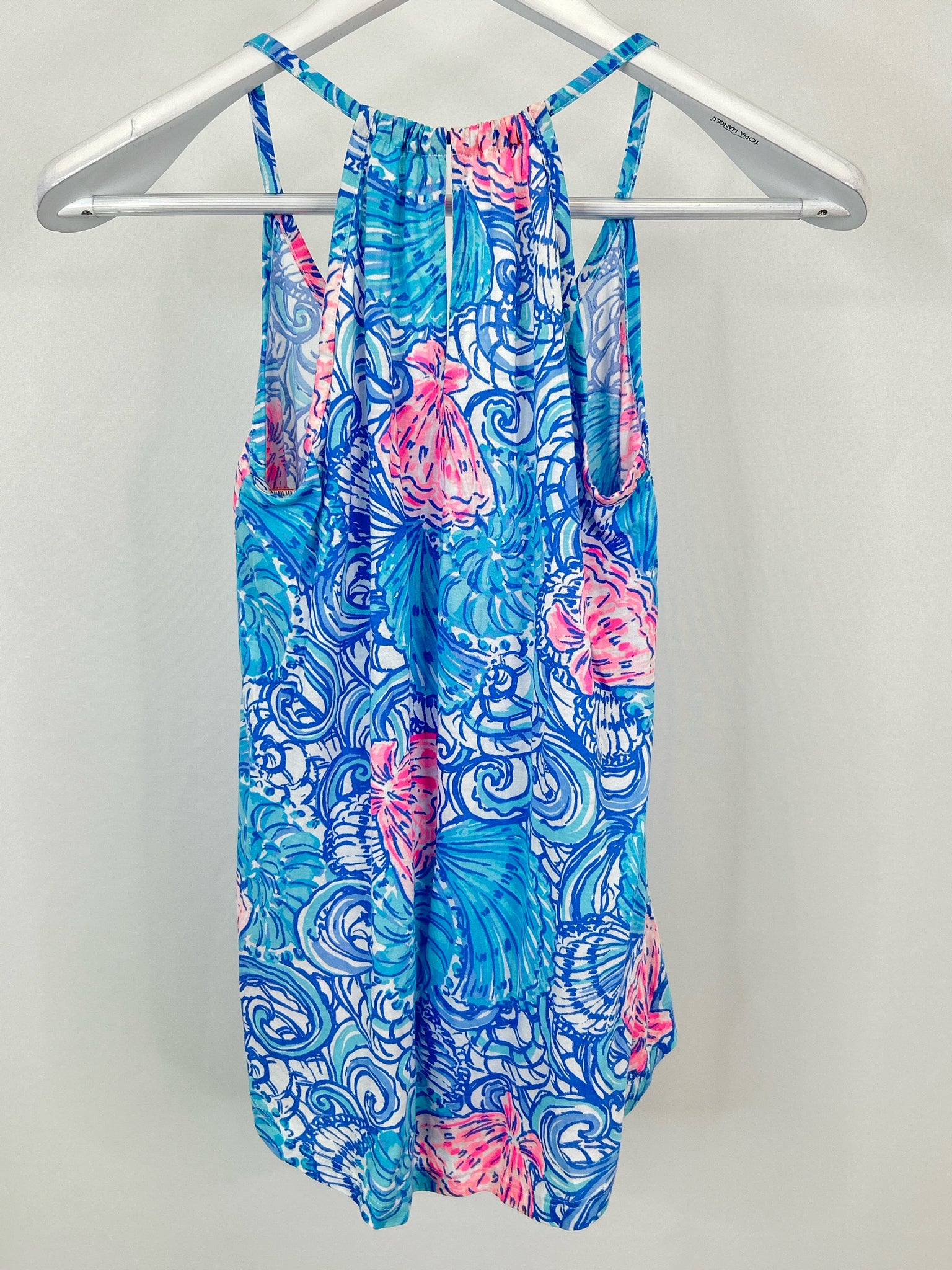 LILLY PULITZER Size XS BLUE AND PINK Women Top