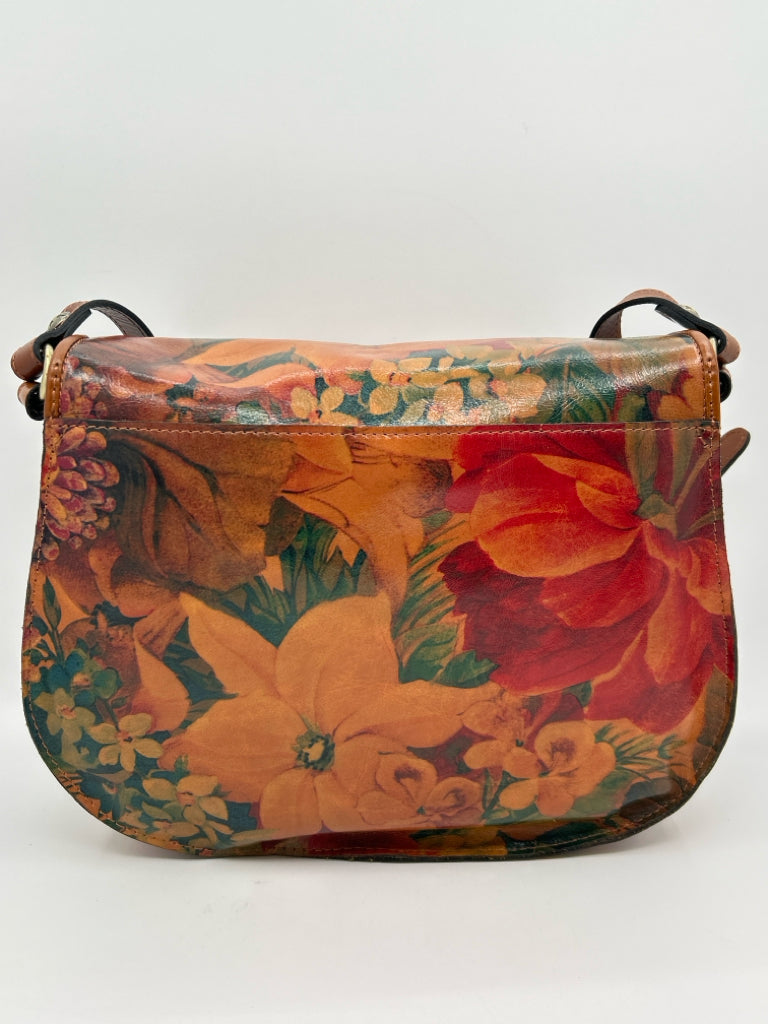 PATRICIA NASH Brown floral Purse