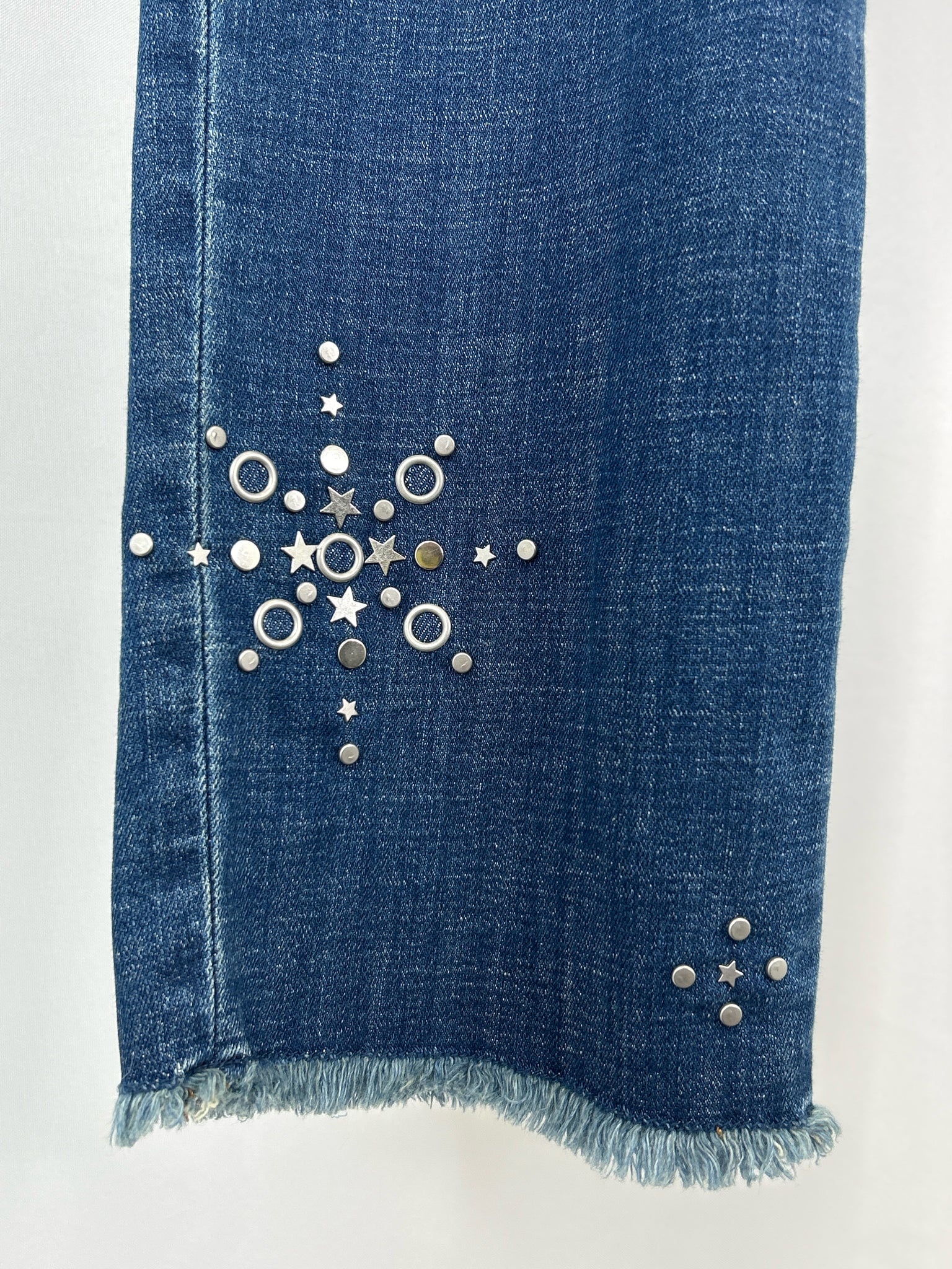 CHICO'S Size 8 BLUE DENIM Women jeans