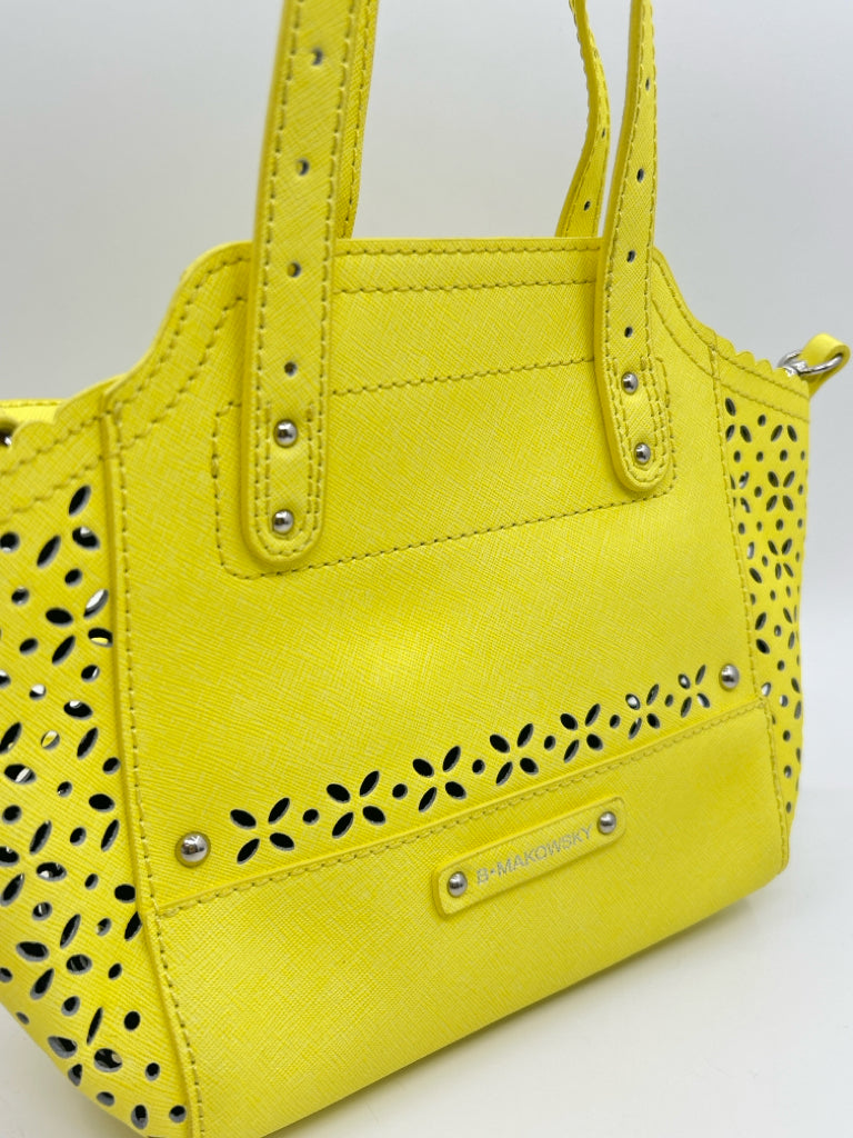 B MAKOWSKY Yellow Purse