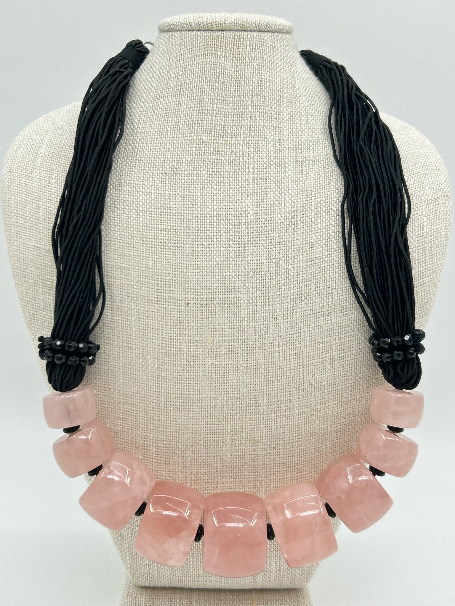 pink & black Necklace