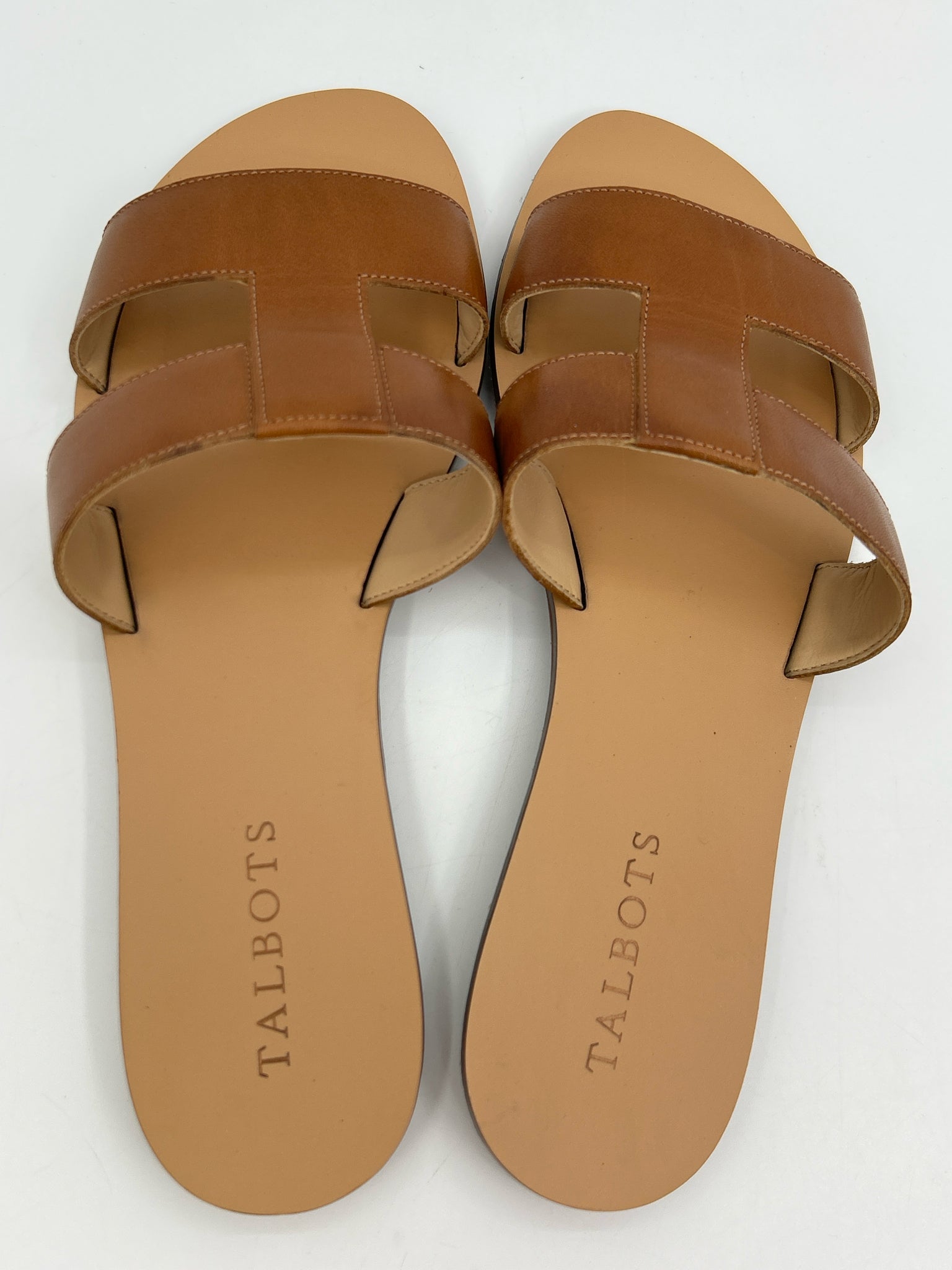 TALBOTS Size 8M Tan Women Sandal