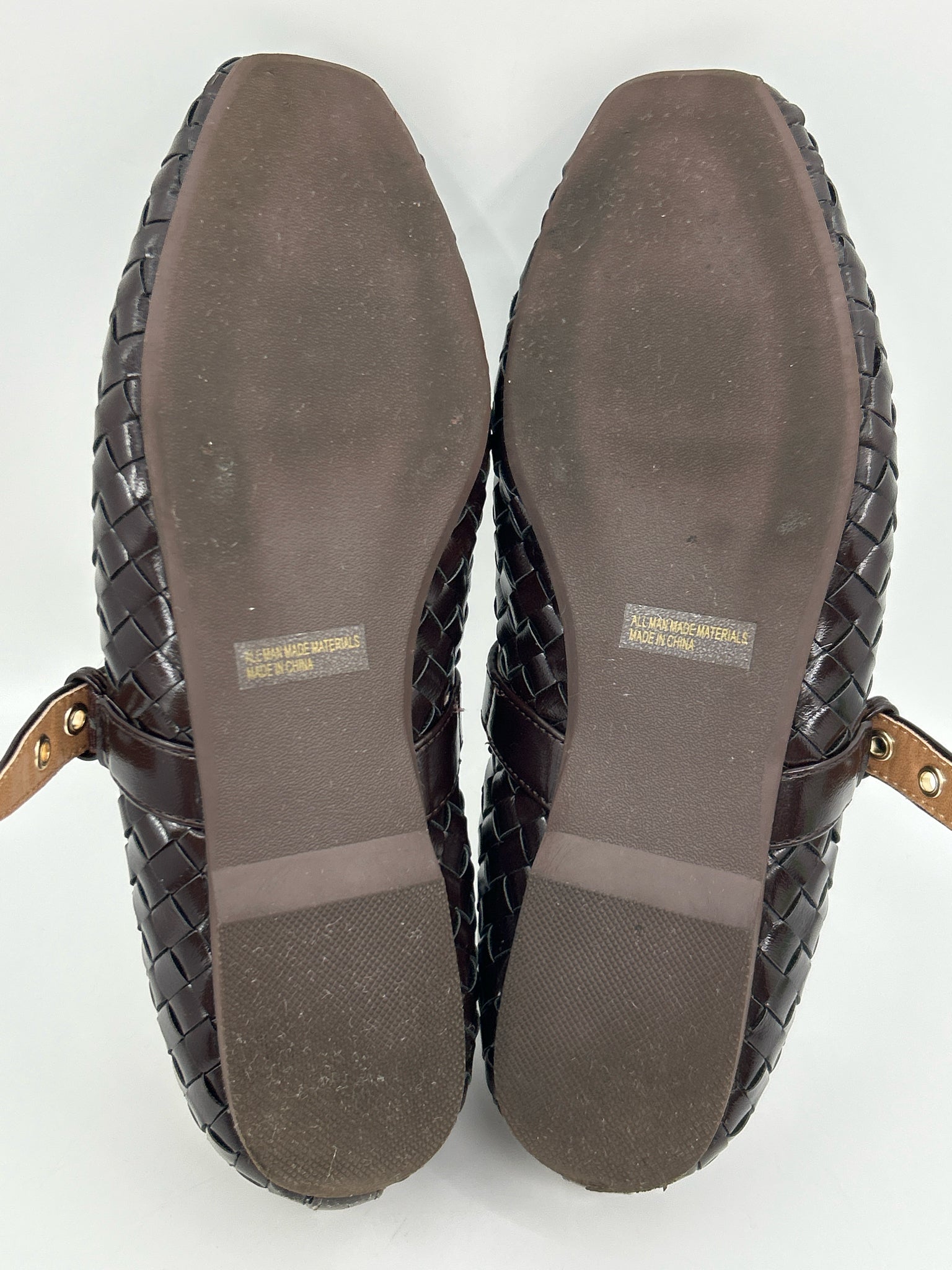 DOLCE VITA Size 8W Brown Women Flats