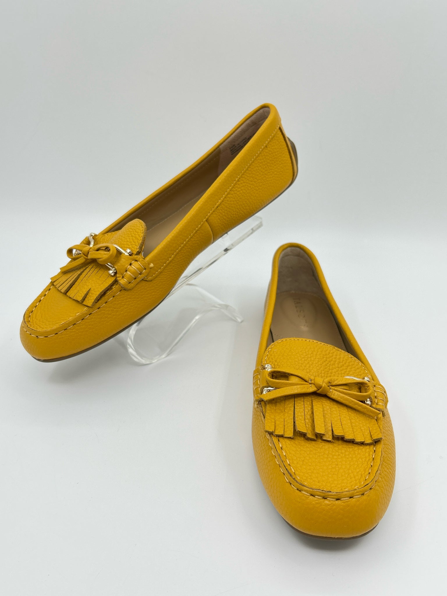 TALBOTS Size 9.5M Mustard Women Loafer