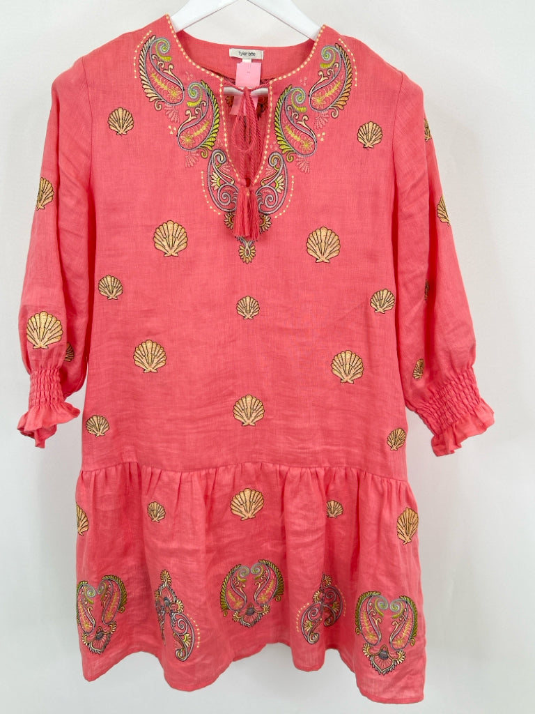 TYLER BOE Size S Coral Women's Dress
