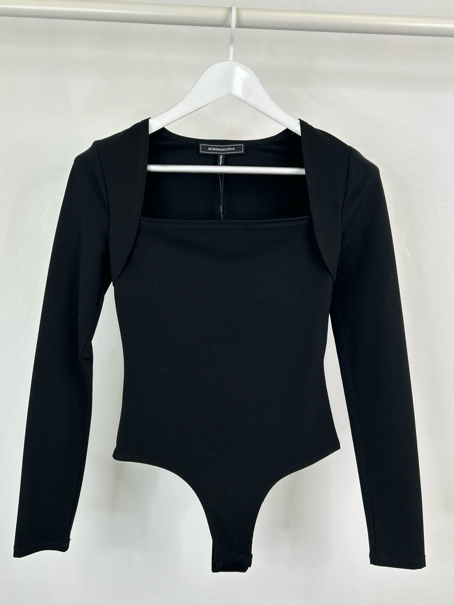 BCBGMAXAZRIA NWT Size XS Black Women Bodysuit