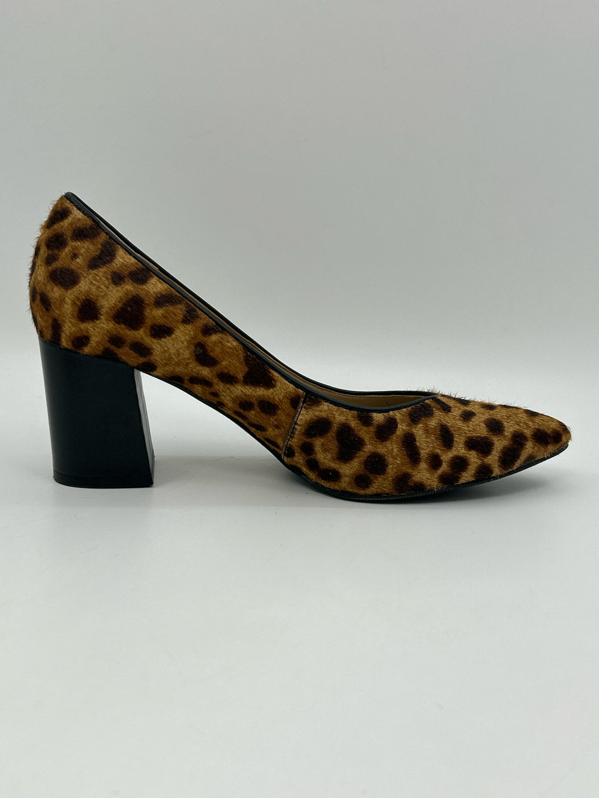 JOHNSTON & MURPHY Size 8M Brown Print Women Pumps