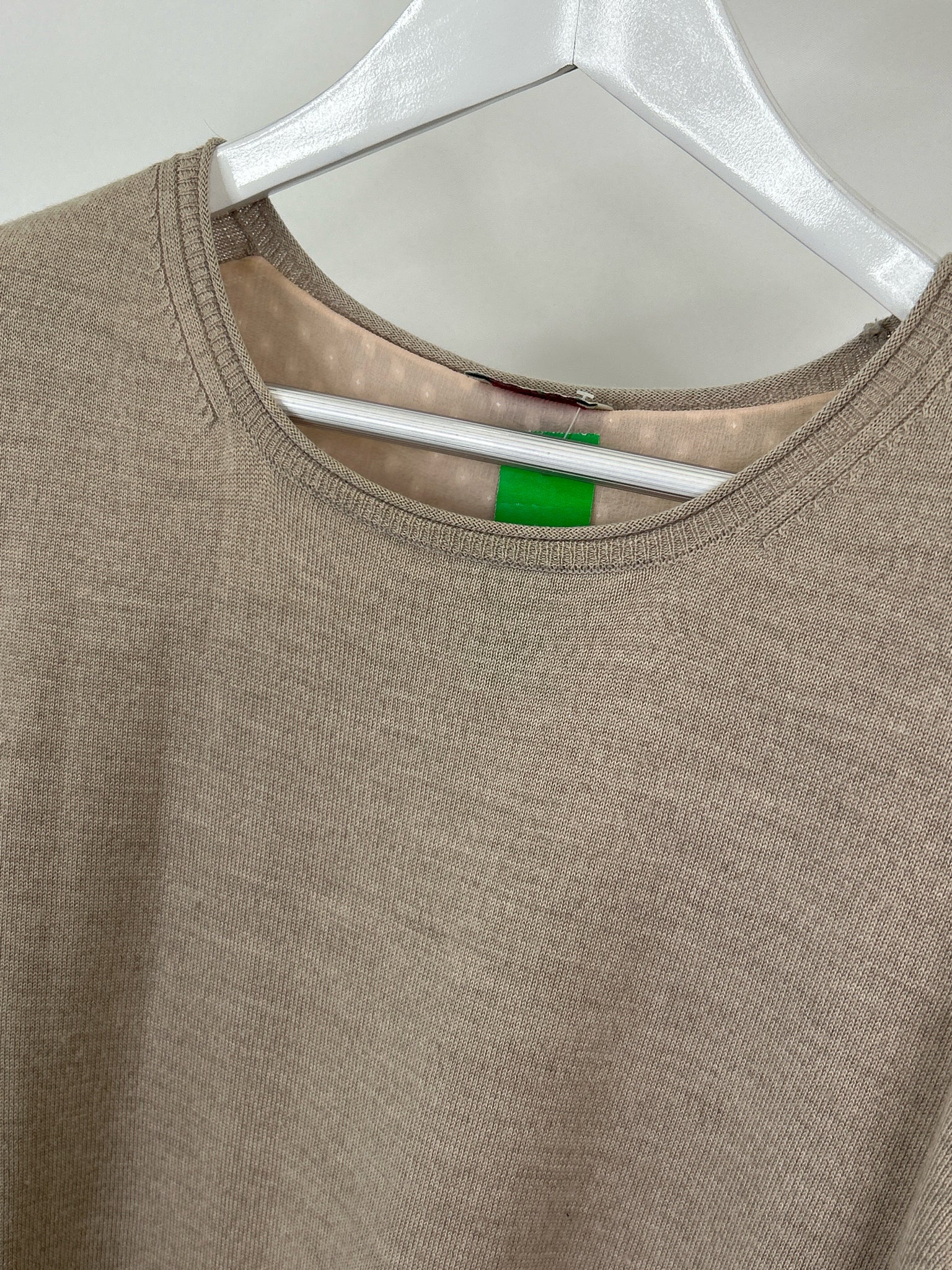 WRAP LONDON Size 14 Beige Women Sweater