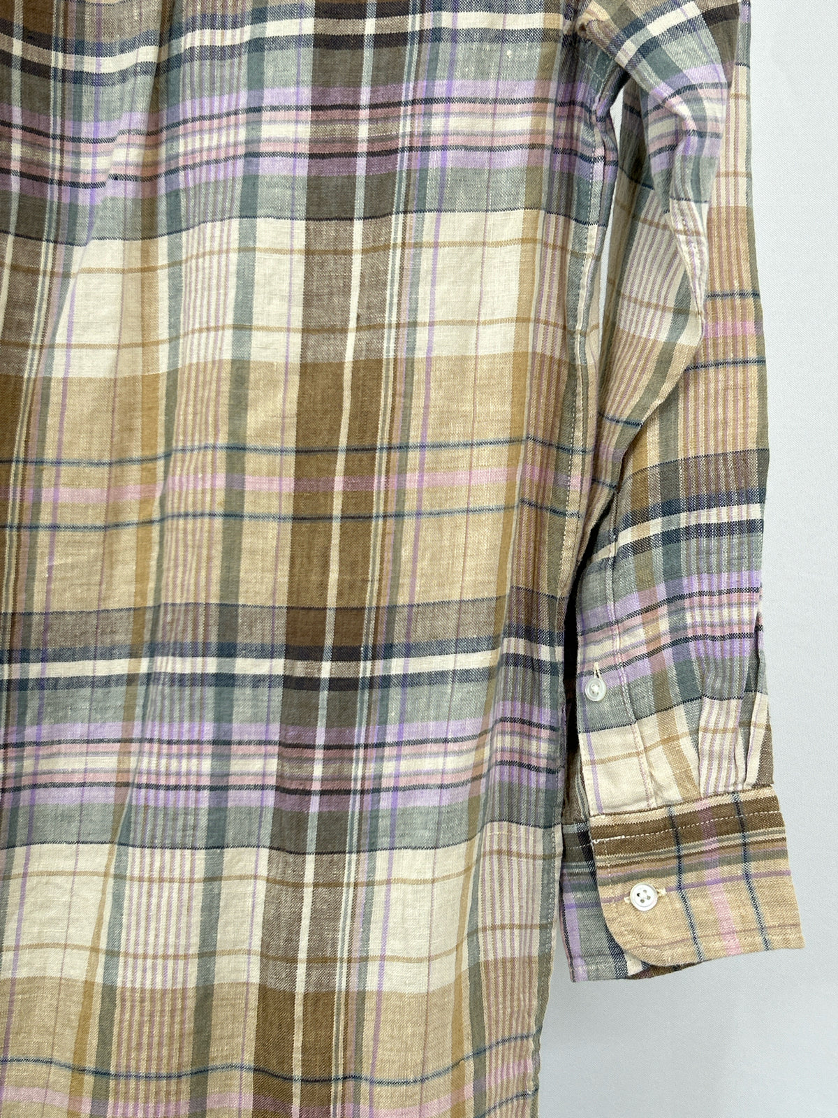 POLO Ralph Lauren Size 2 Brown Plaid Women Dress
