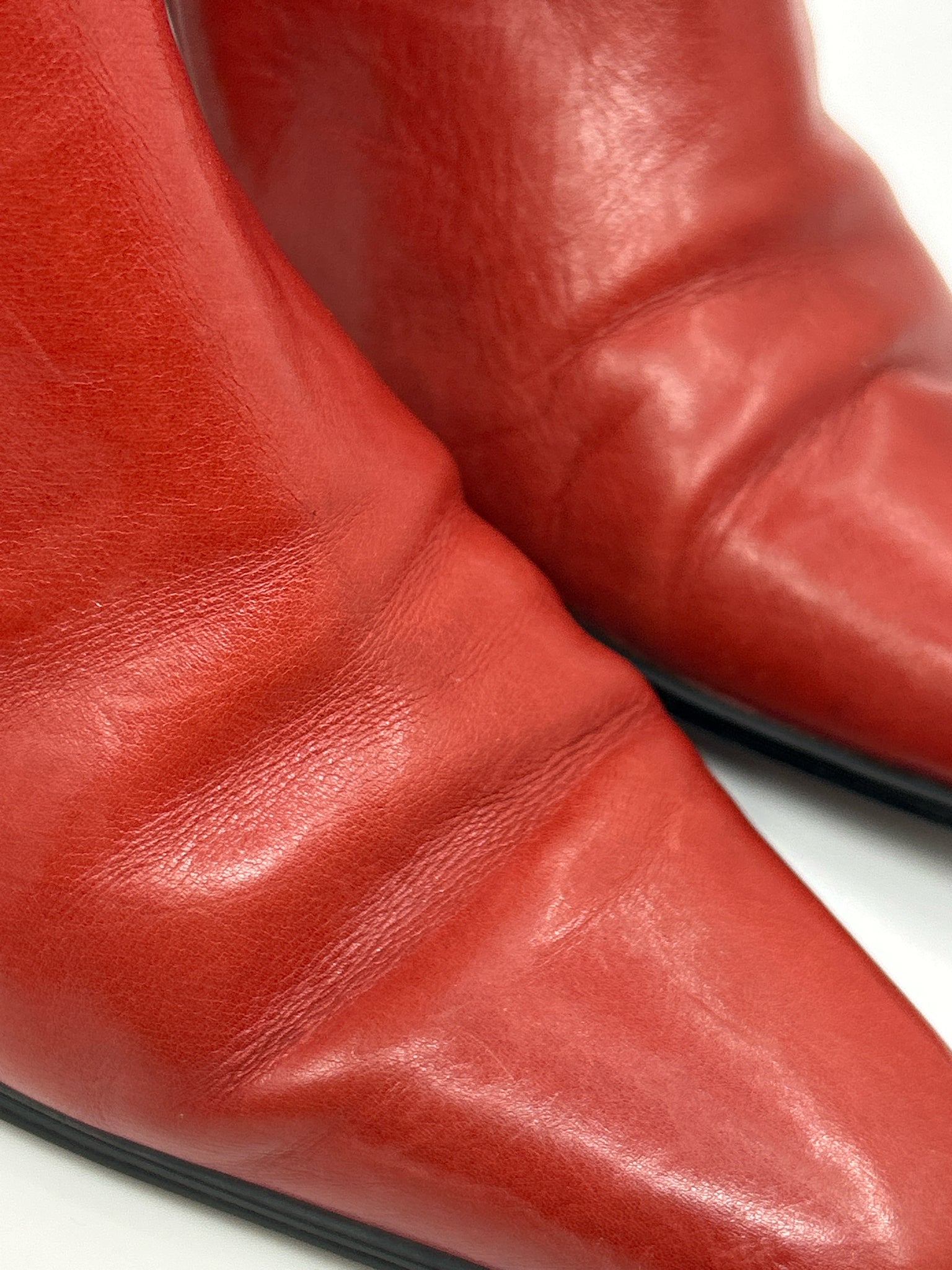 BELLINI Size 9M Red Orange Women Boots