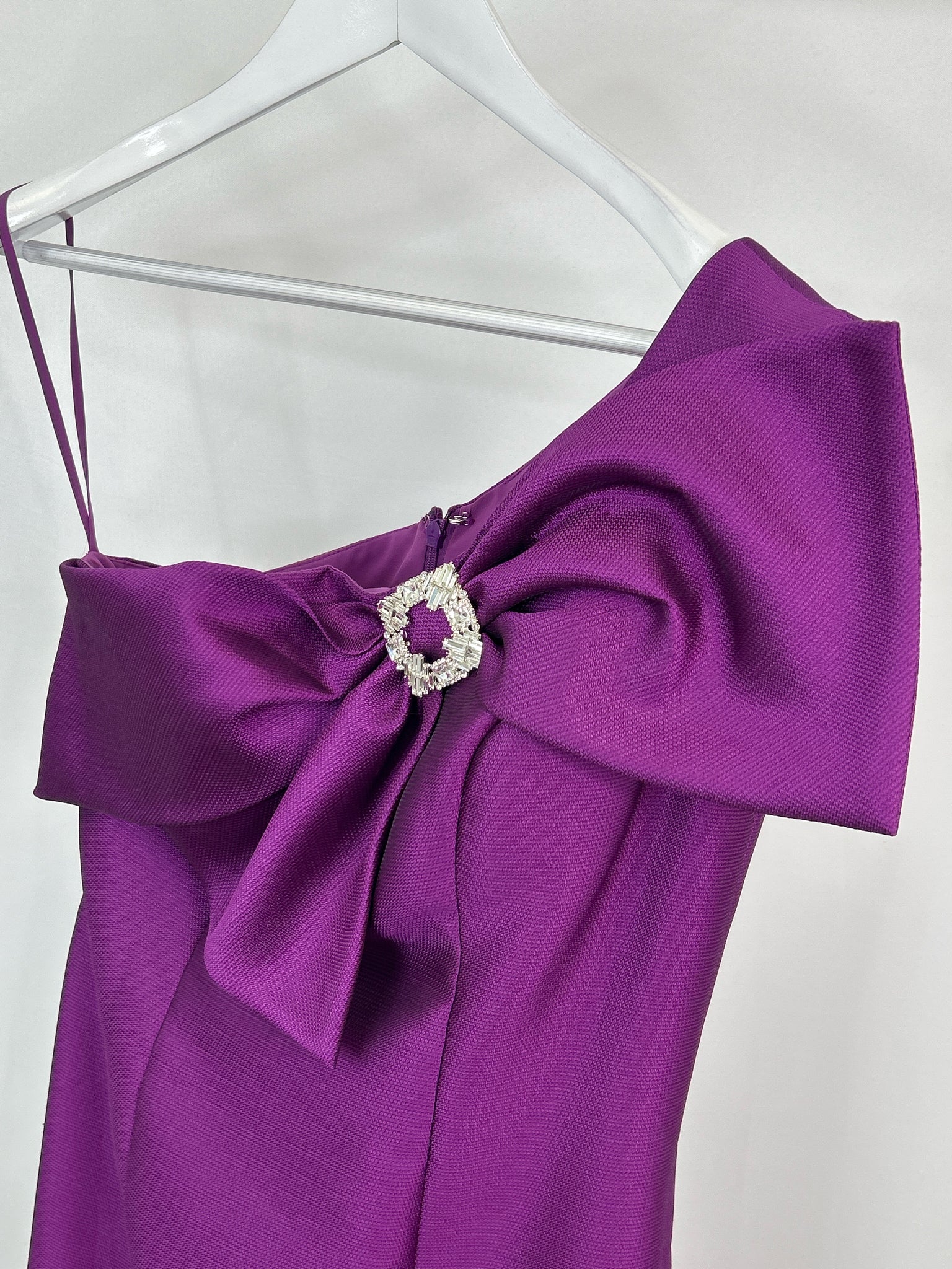 GIA FRANCO Size 6 Purple Women Dress