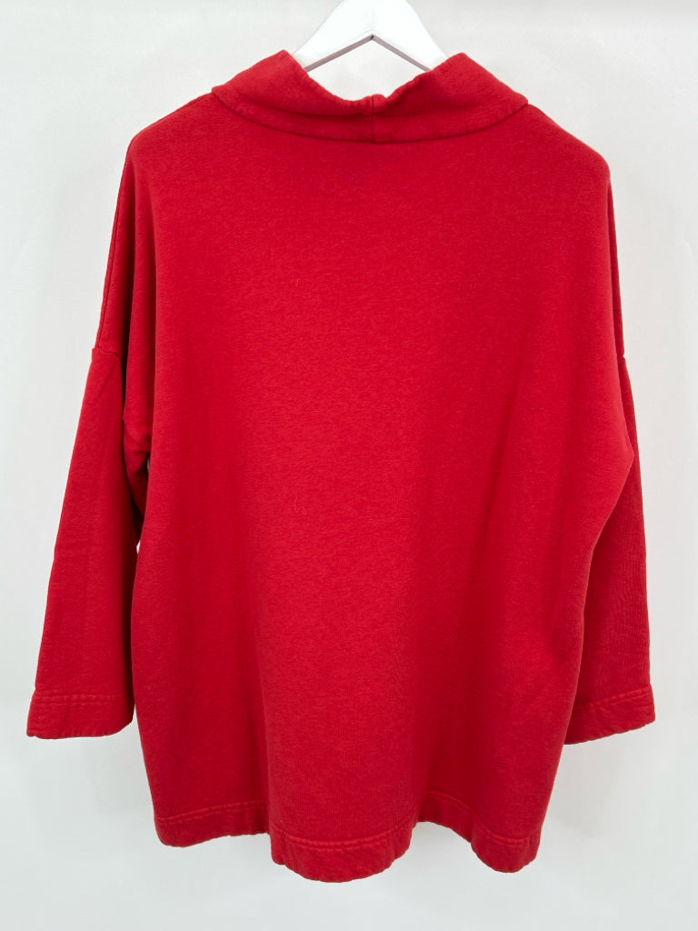 BRYN WALKER Size M Red Pullover