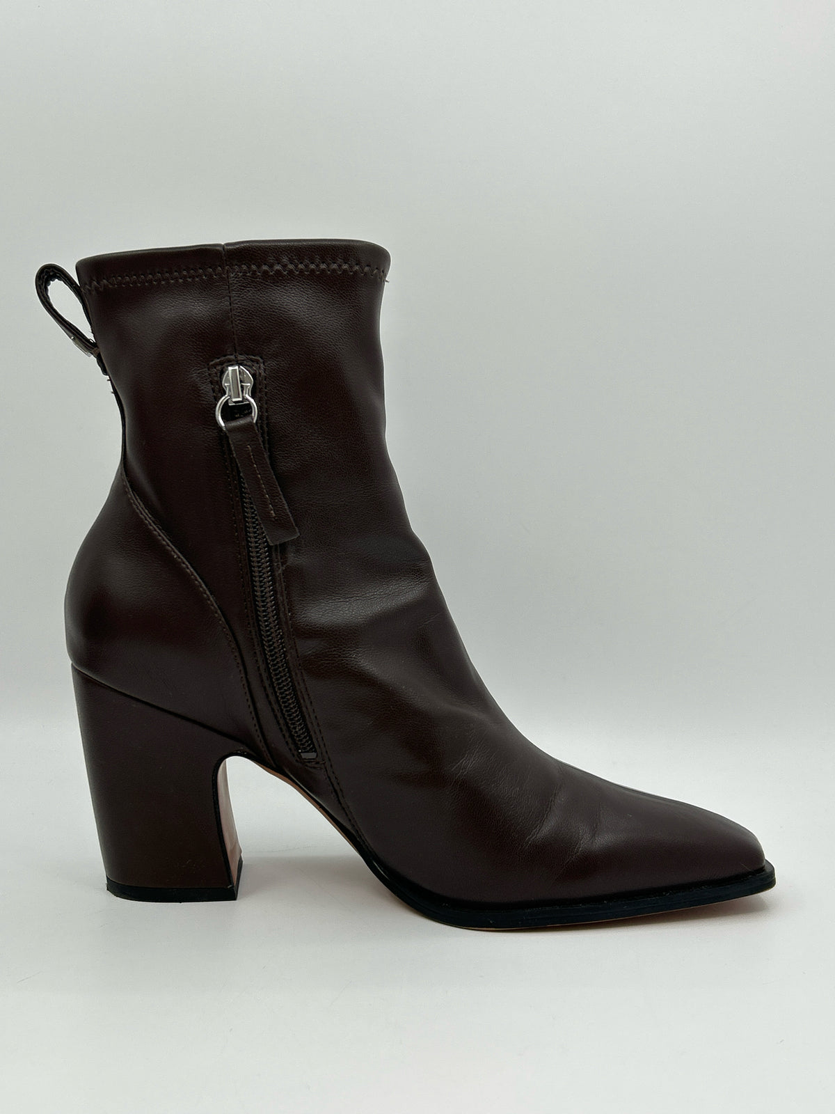FRANCO SARTO Size 9M Burgundy Women Booties
