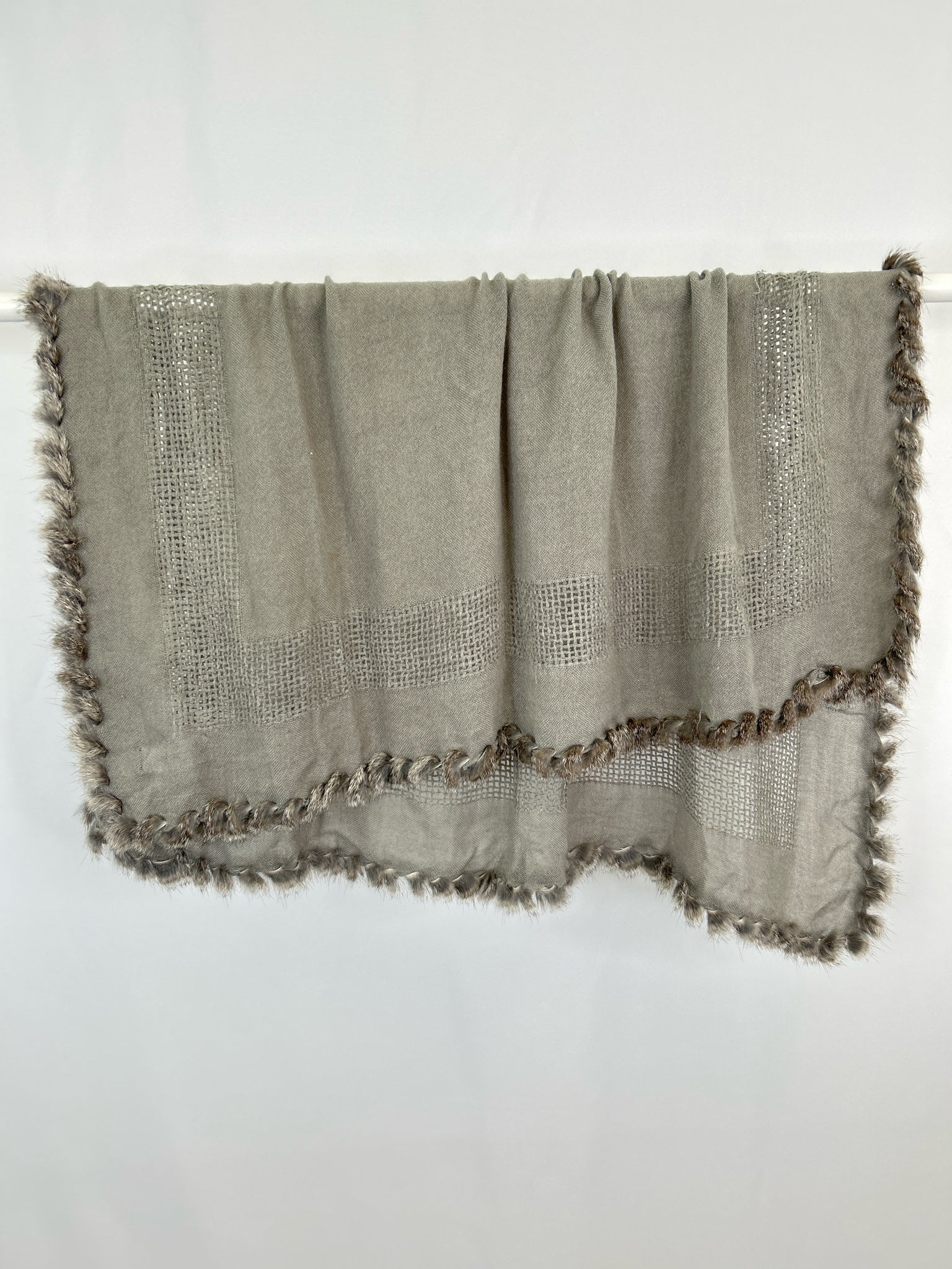 Dana Stein Size One Size Gray Women Scarf