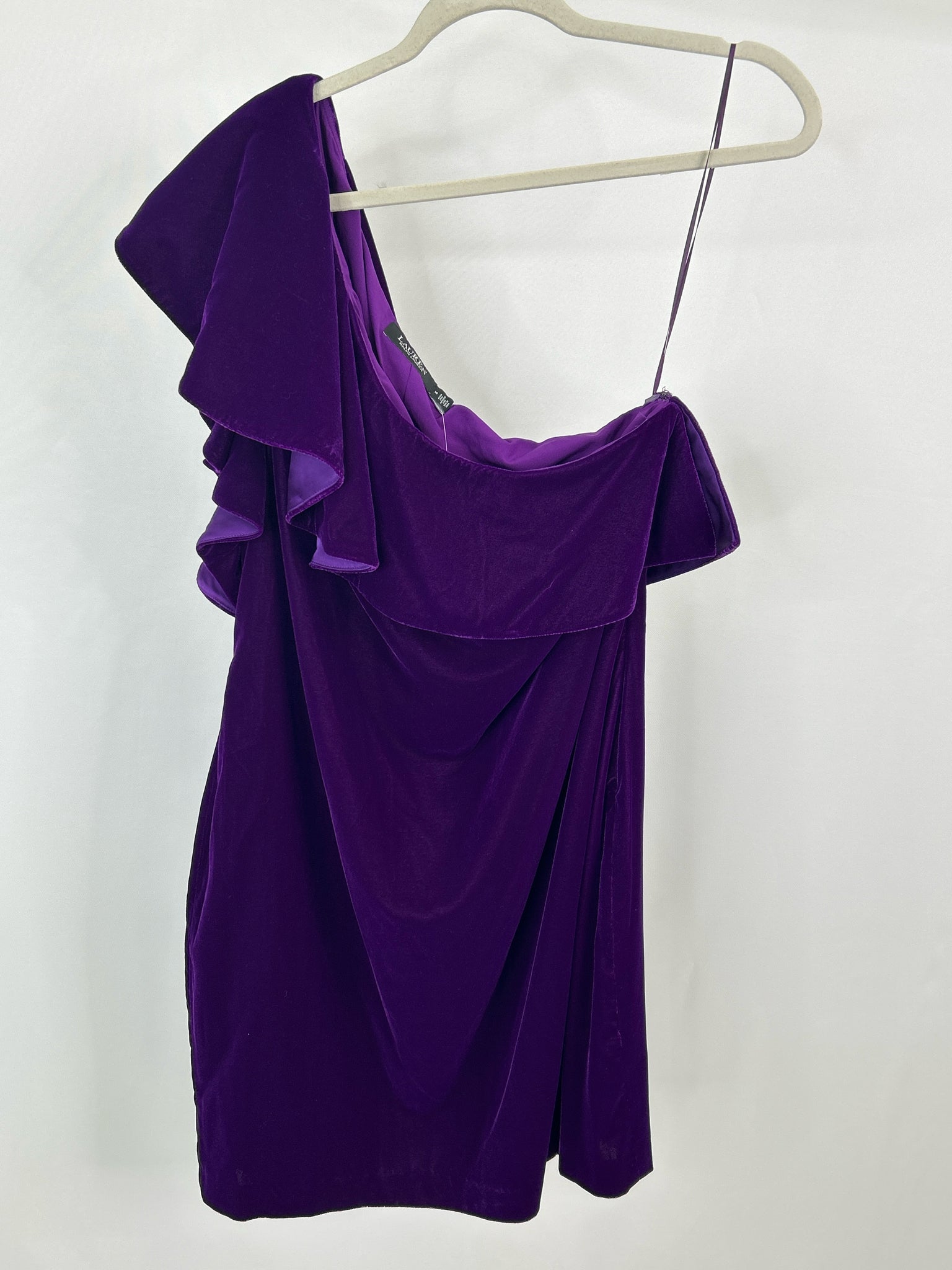 Lauren Ralph Lauren Size 14 Purple Women Dress NWT