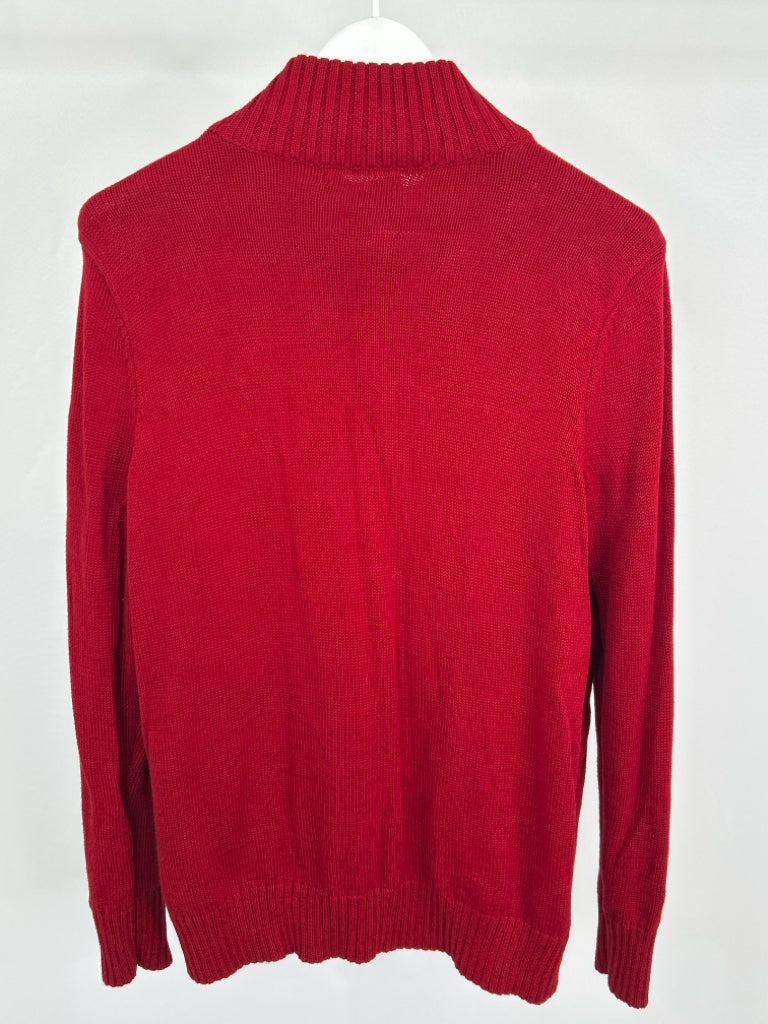 Lauren Ralph Lauren Women Size 1X Red Cardigan Jacket