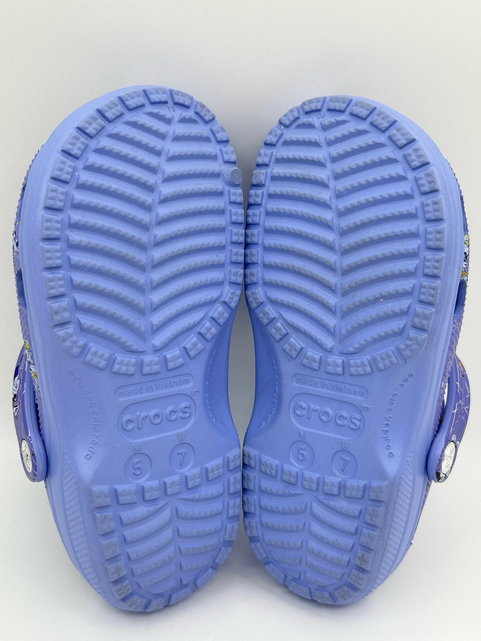 CROCS Size 7 Lilac Women Shoes