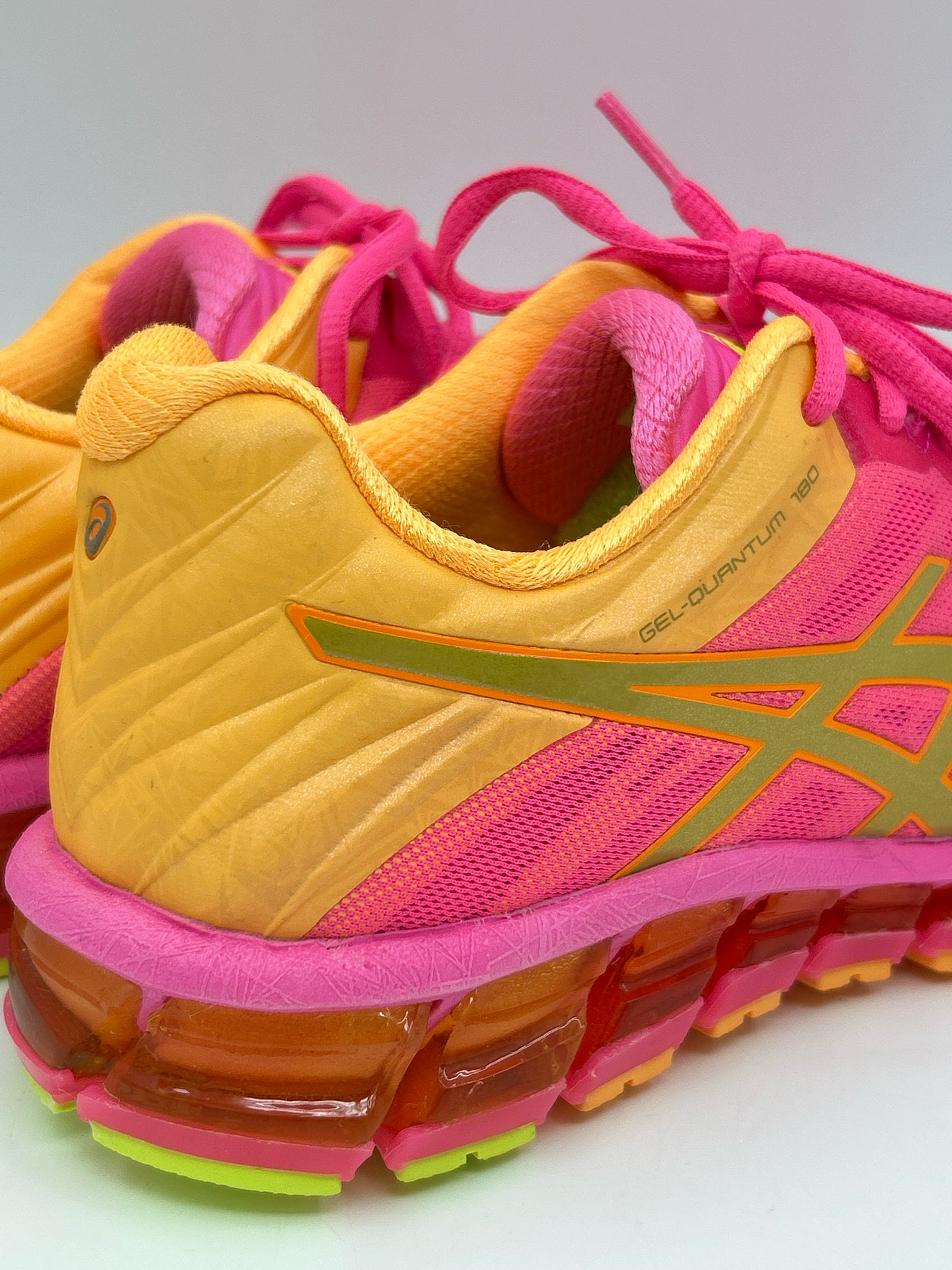 ASICS Size 7 pink & orange Women Sneakers