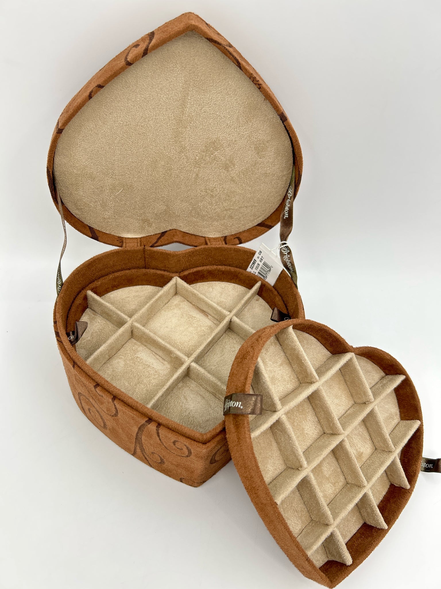 BRIGHTON NWT Brown Jewelry Box/Holder