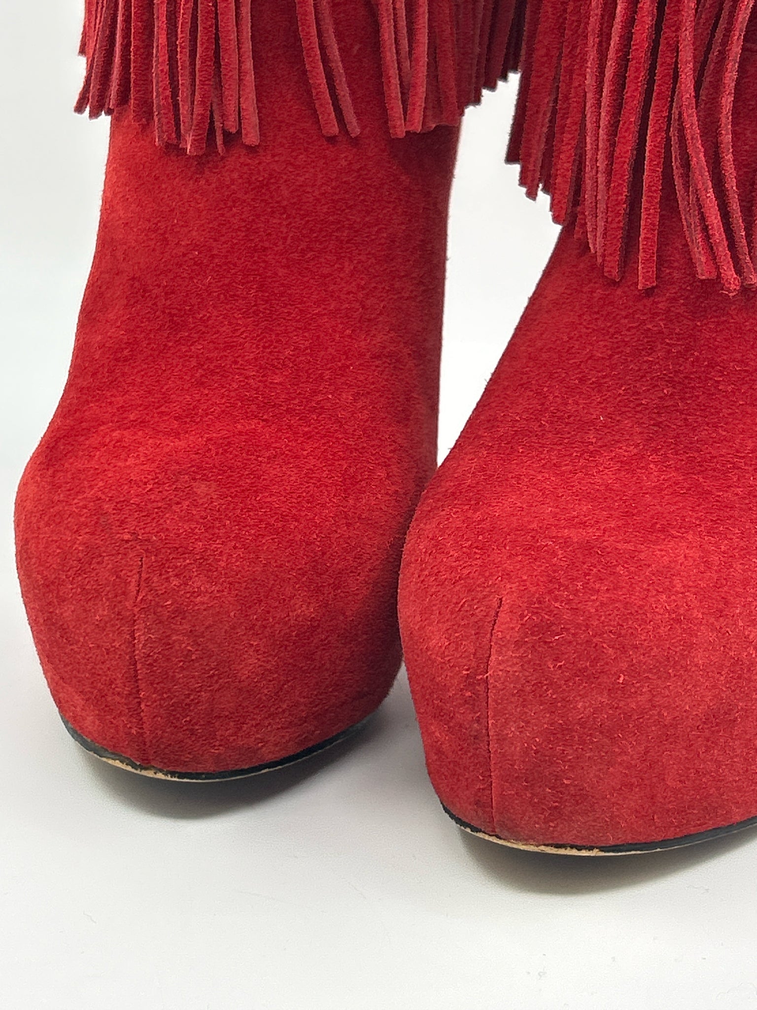 MOJO MOXY Size 7.5M Red Women Boots