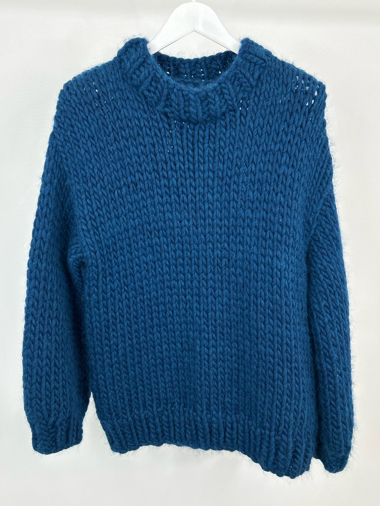 EVA HURDZANOVA Size M/L Dark Teal Women Sweater