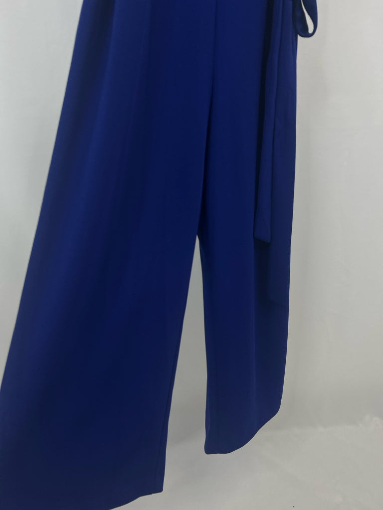 DKNY Size 12 Royal Blue Jumpsuit