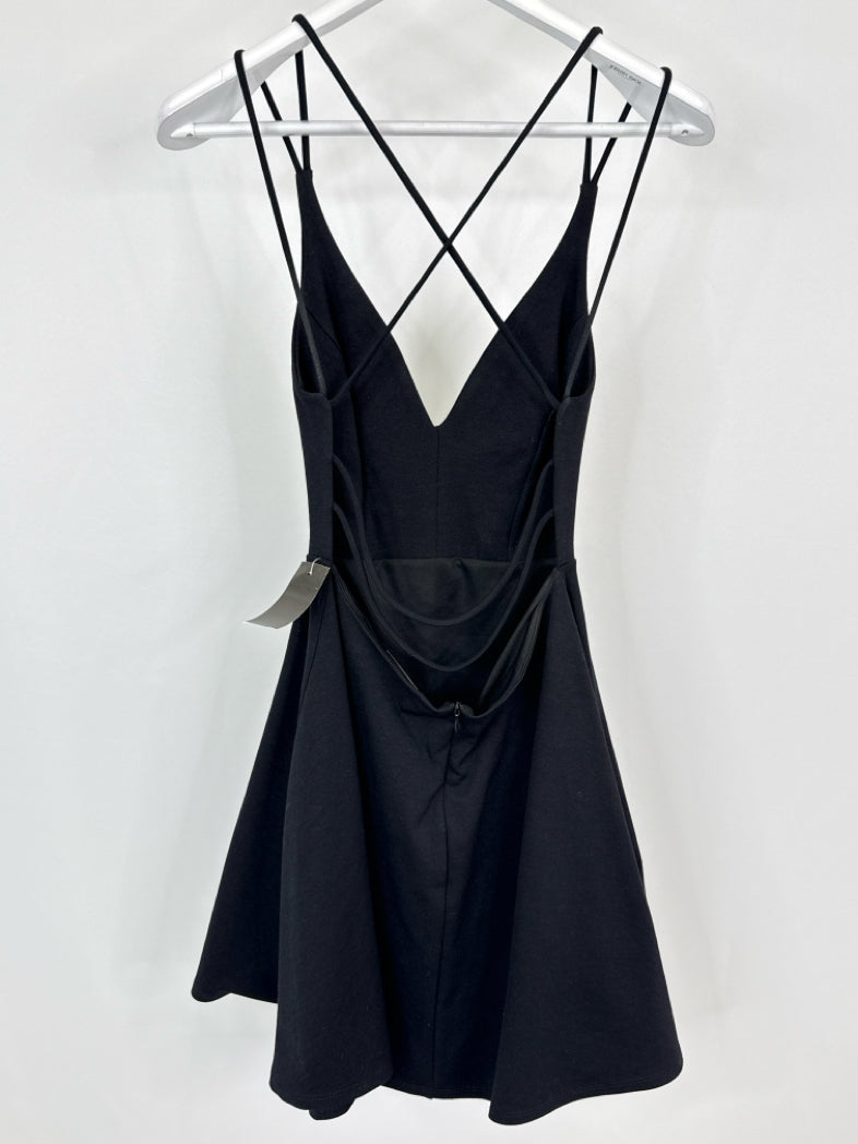 LULU'S Size M Black Women Dress