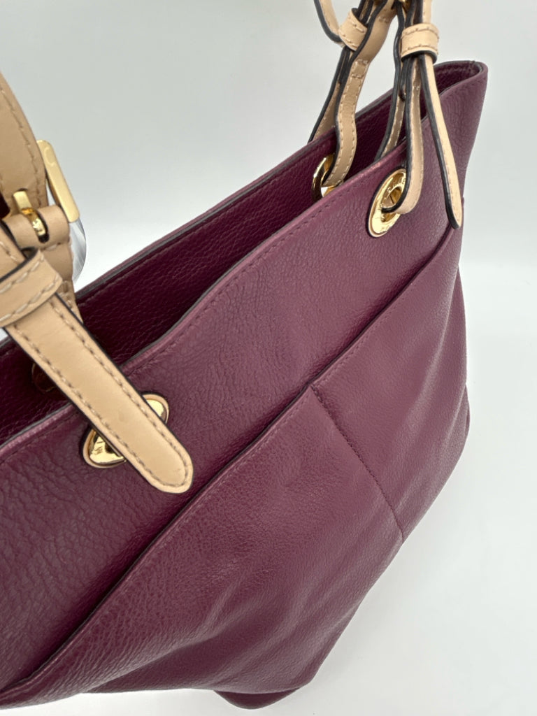 MICHAEL MICHAEL KORS Burgundy Purse  Tote