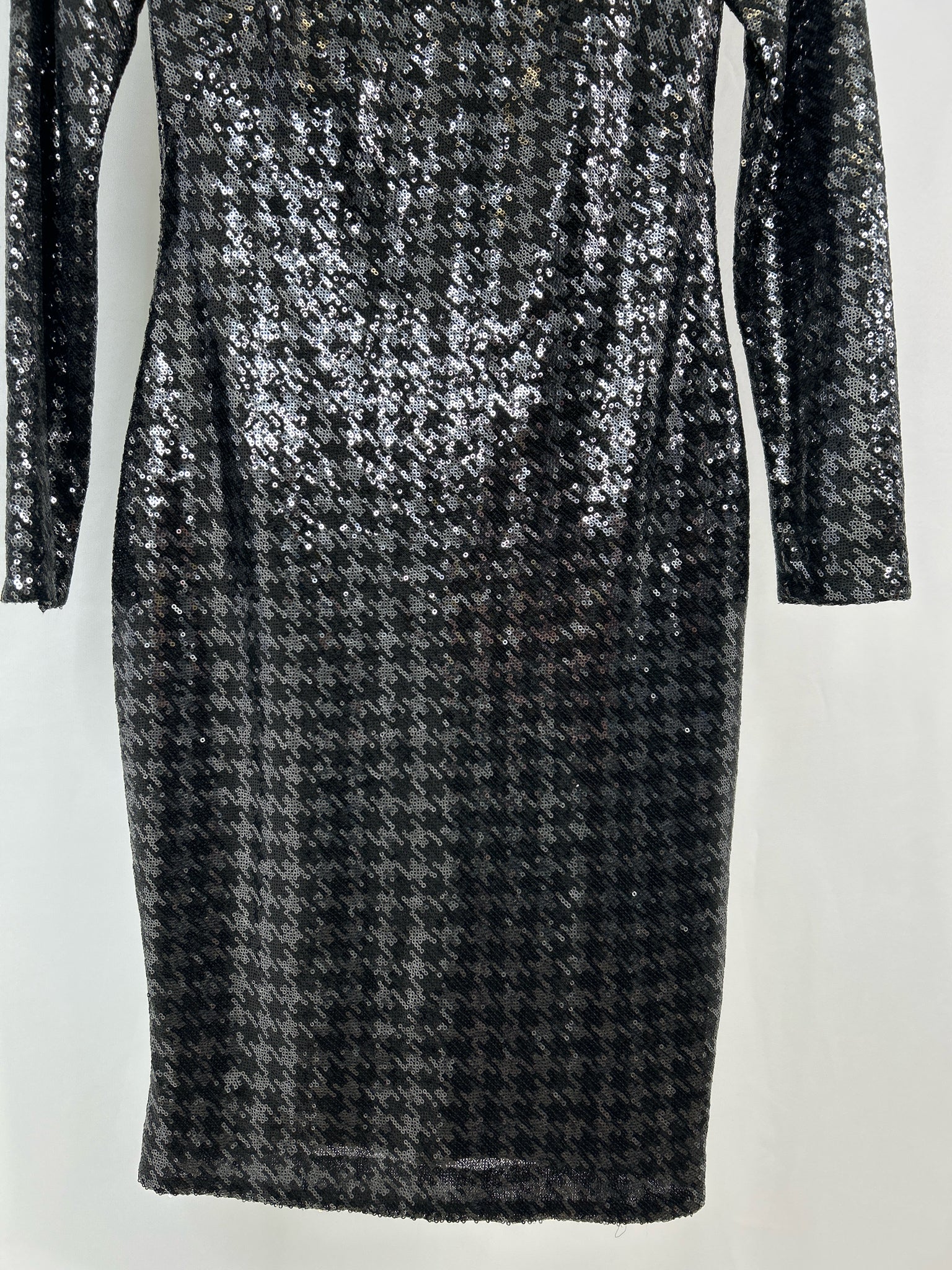 Lauren Ralph Lauren Size 4 Black and Silver Women Dress