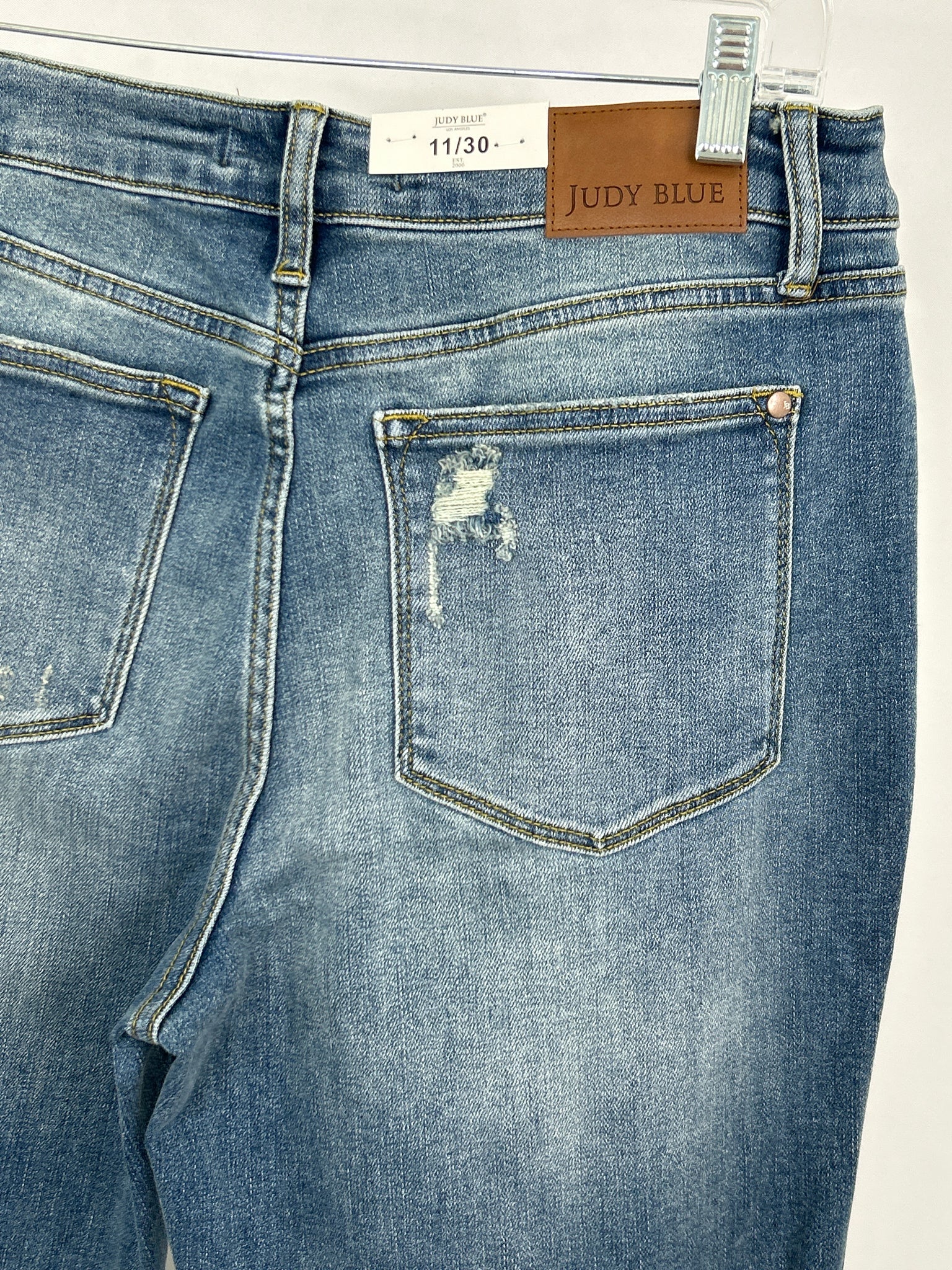 JUDY BLUE Size 11/30 LIGHT BLUE DENIM Women jeans