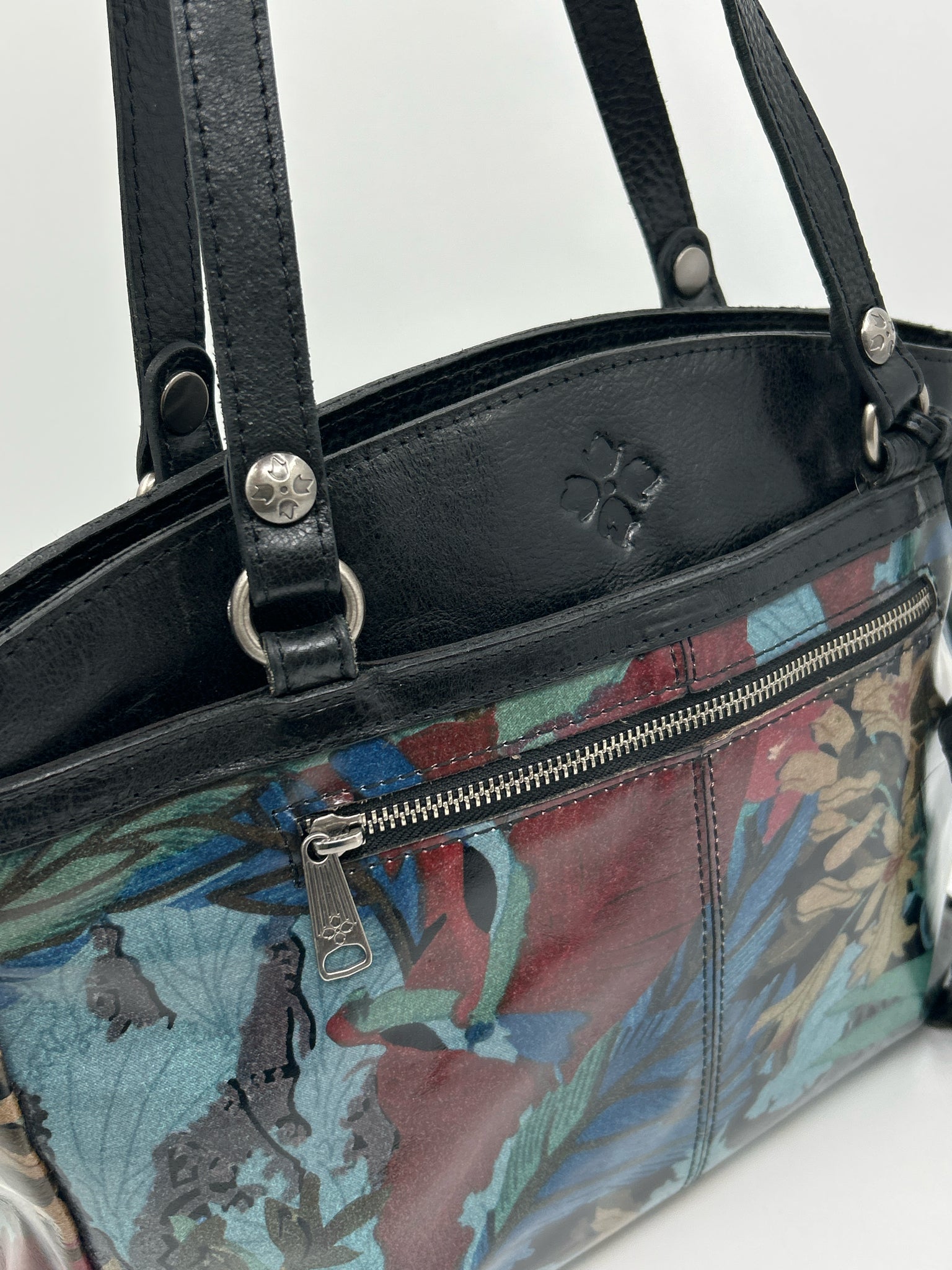 PATRICIA NASH blue and black Women Tote