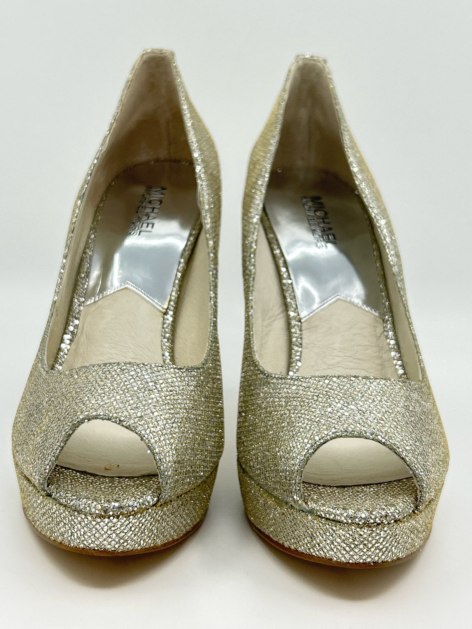 MICHAEL MICHAEL KORS Size 11M Silver Women Pumps