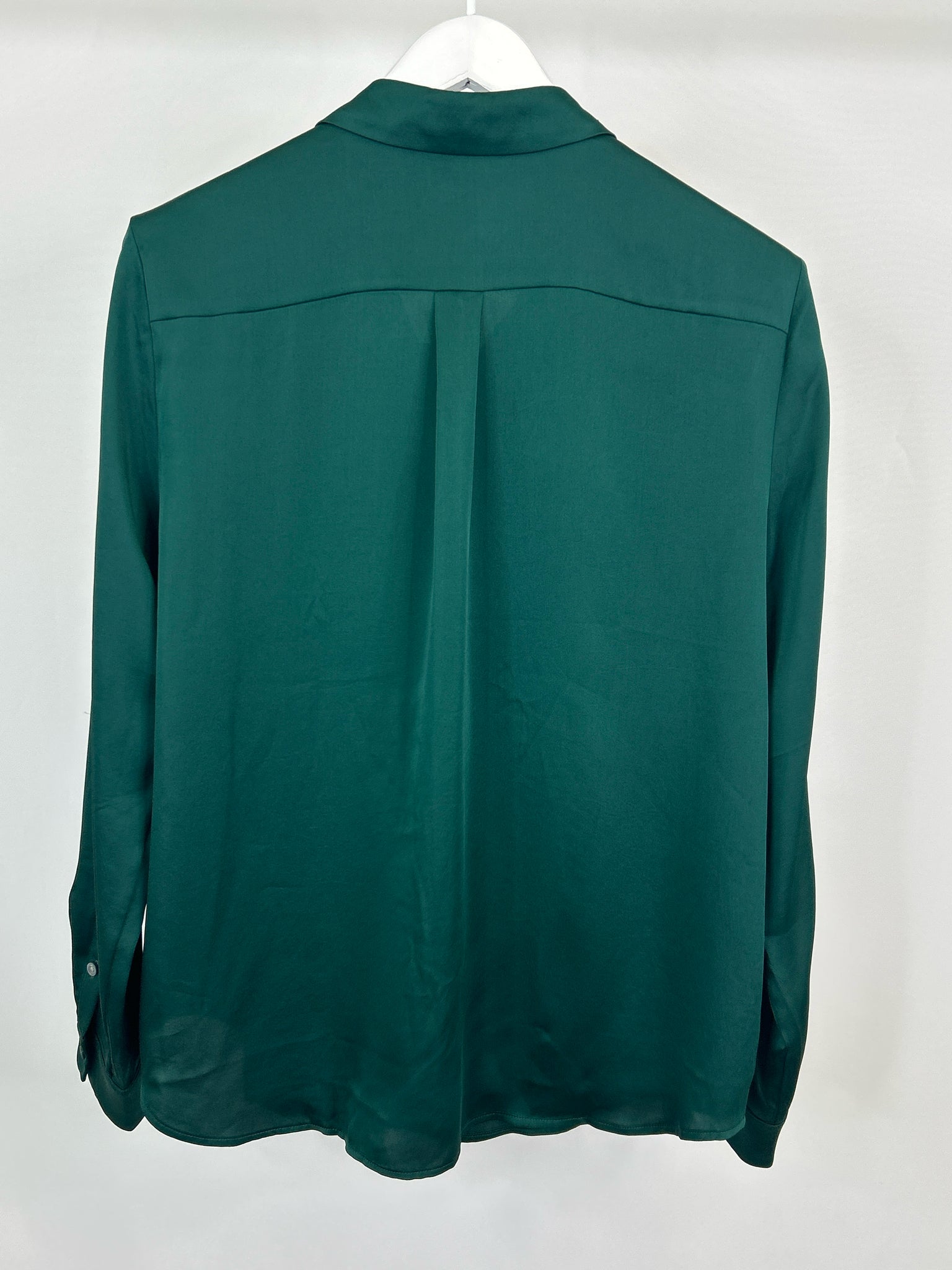 J CREW Size L Green Women Blouse