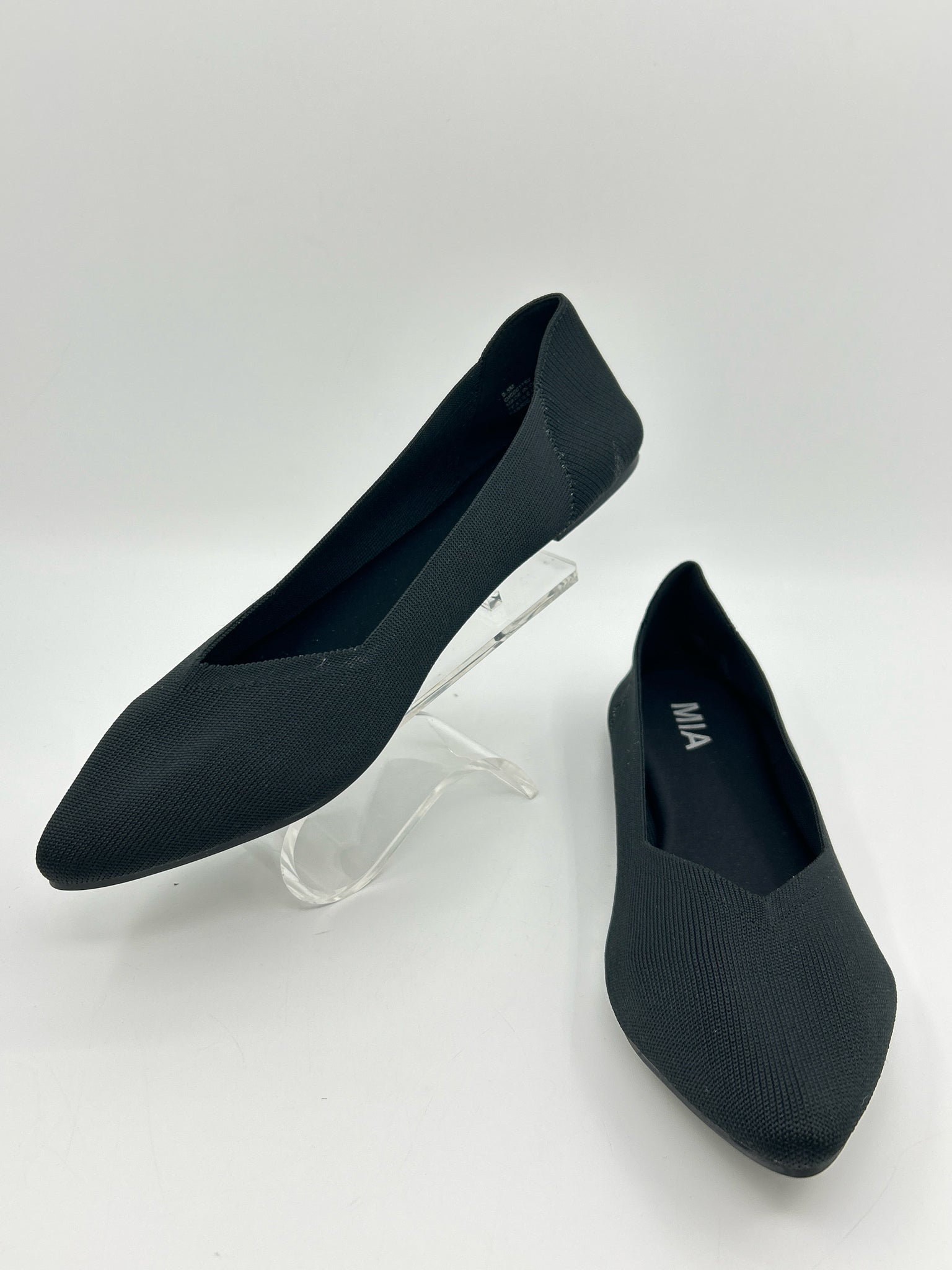MIA Size 9.5 Black Women Flats