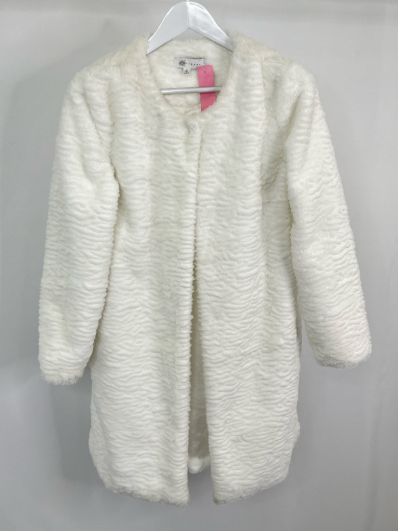 FEVER Women Size M White Jacket