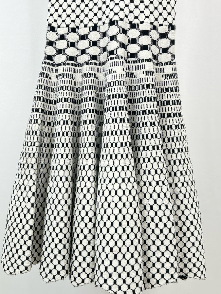 RONNY KOBO Size S White and black Women's Dress