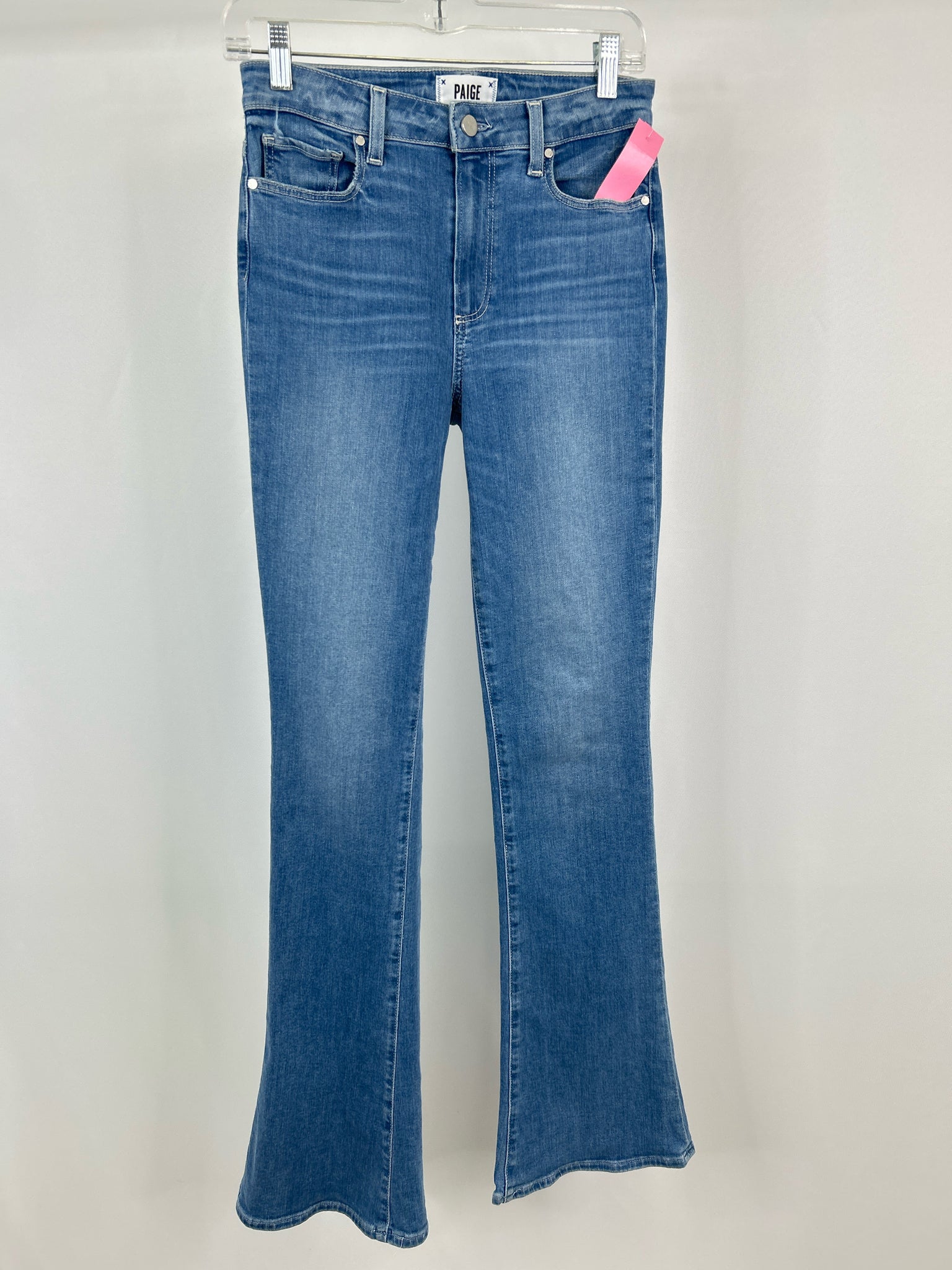 PAIGE Size 4 BLUE DENIM Women jeans