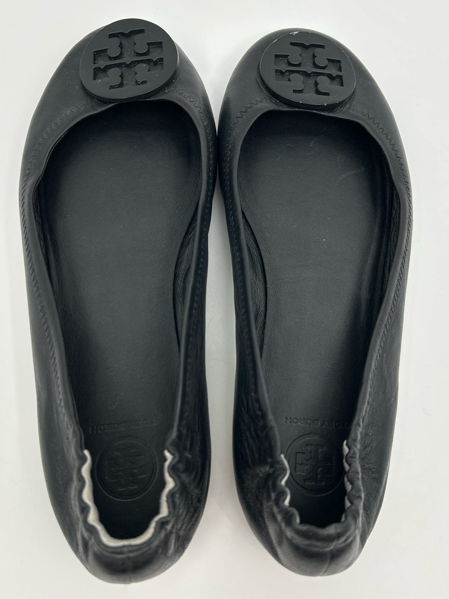 TORY BURCH Size 9.5M Black Women Flats