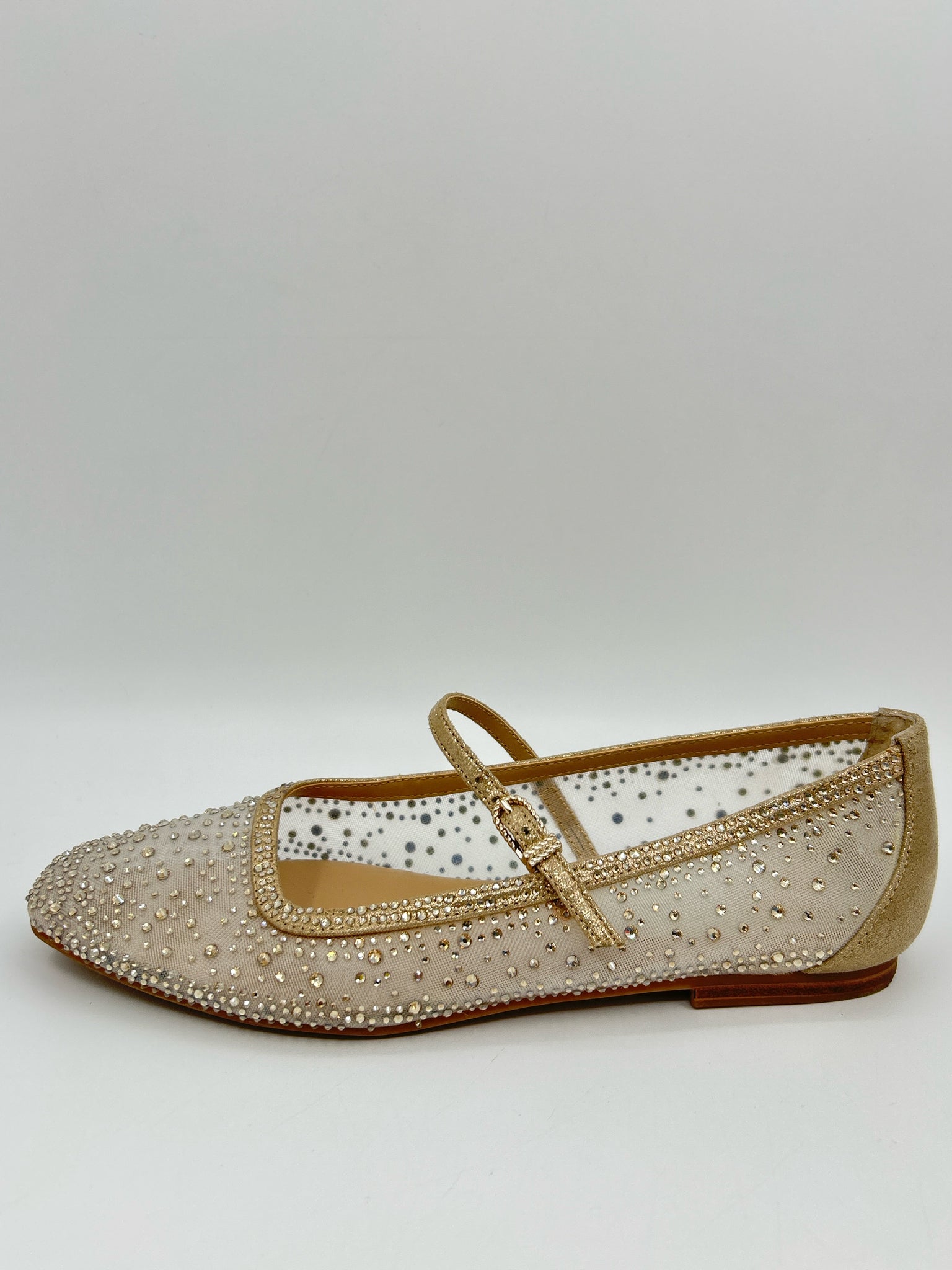 DOLCE VITA Size 7 Gold Women Flats