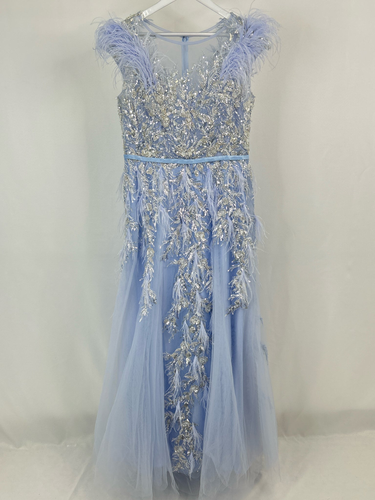 MAC DUGGAL Size 12 ice blue Women Dress