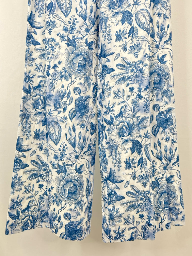 aureum Size S BLUE & WHITE Pants