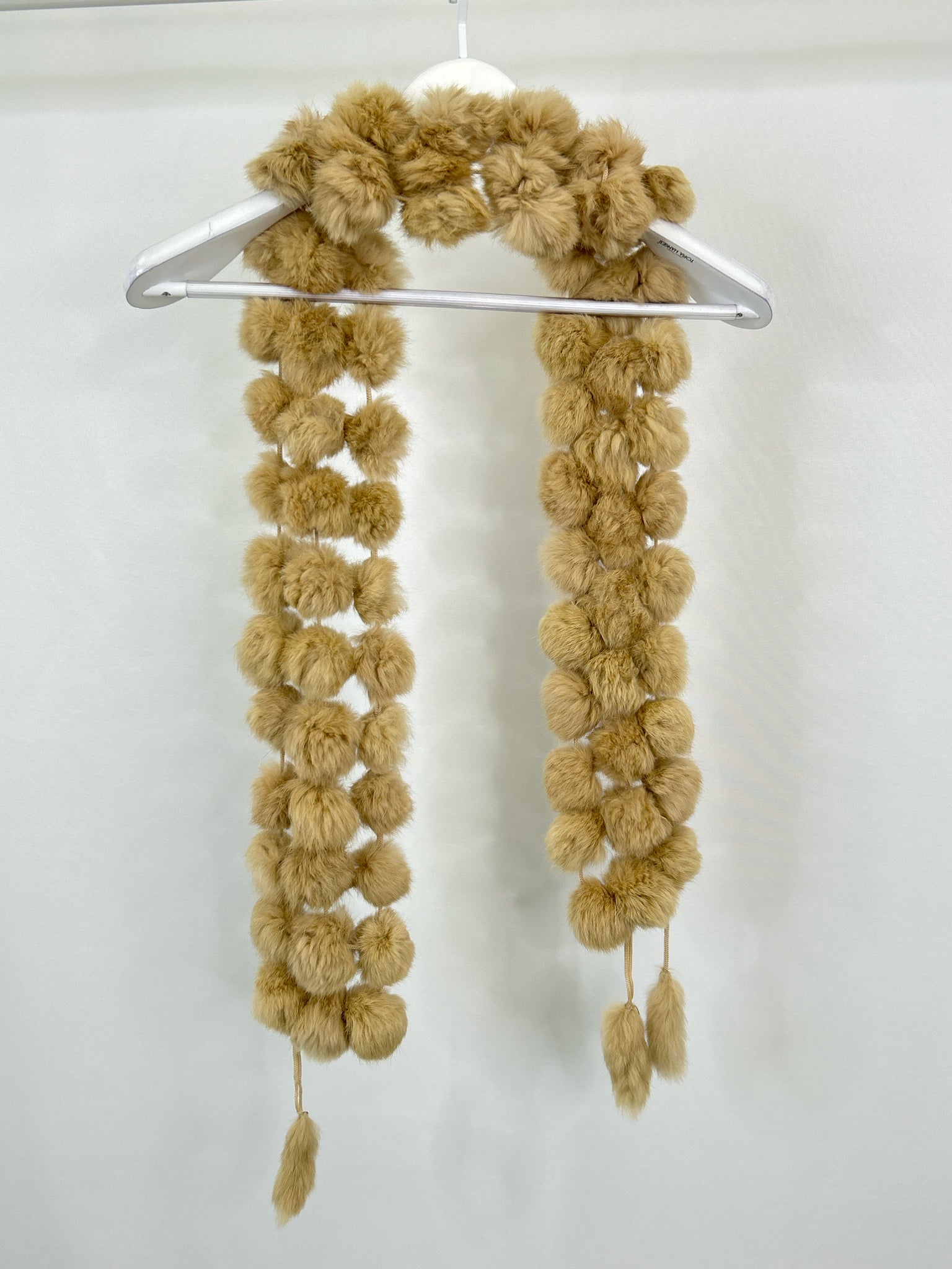 NO BRAND Cream Women Scarf