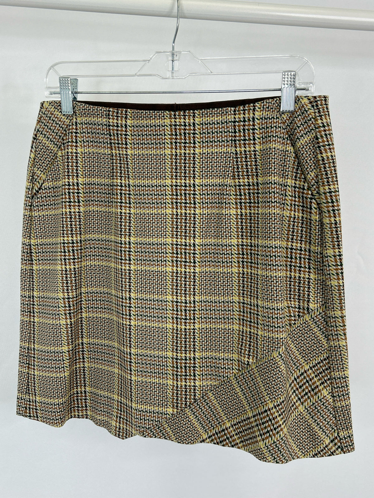 CABI Size M Brown Print Women Skirt