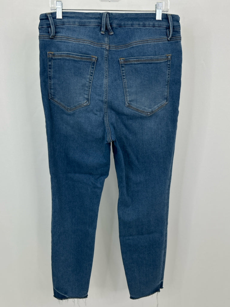 GOOD AMERICAN Women Size 14/18 BLUE DENIM jeans