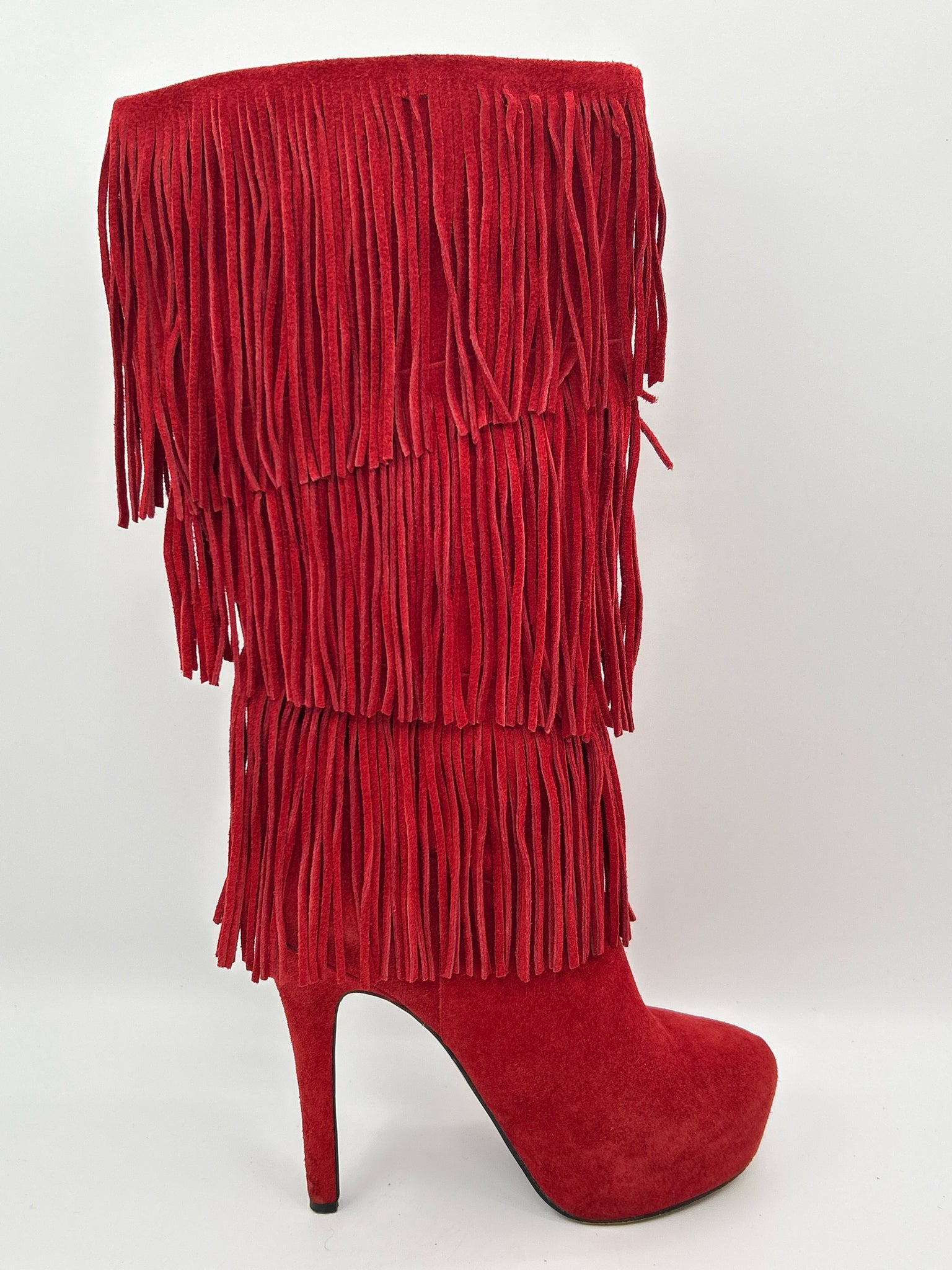 MOJO MOXY Size 7.5M Red Women Boots