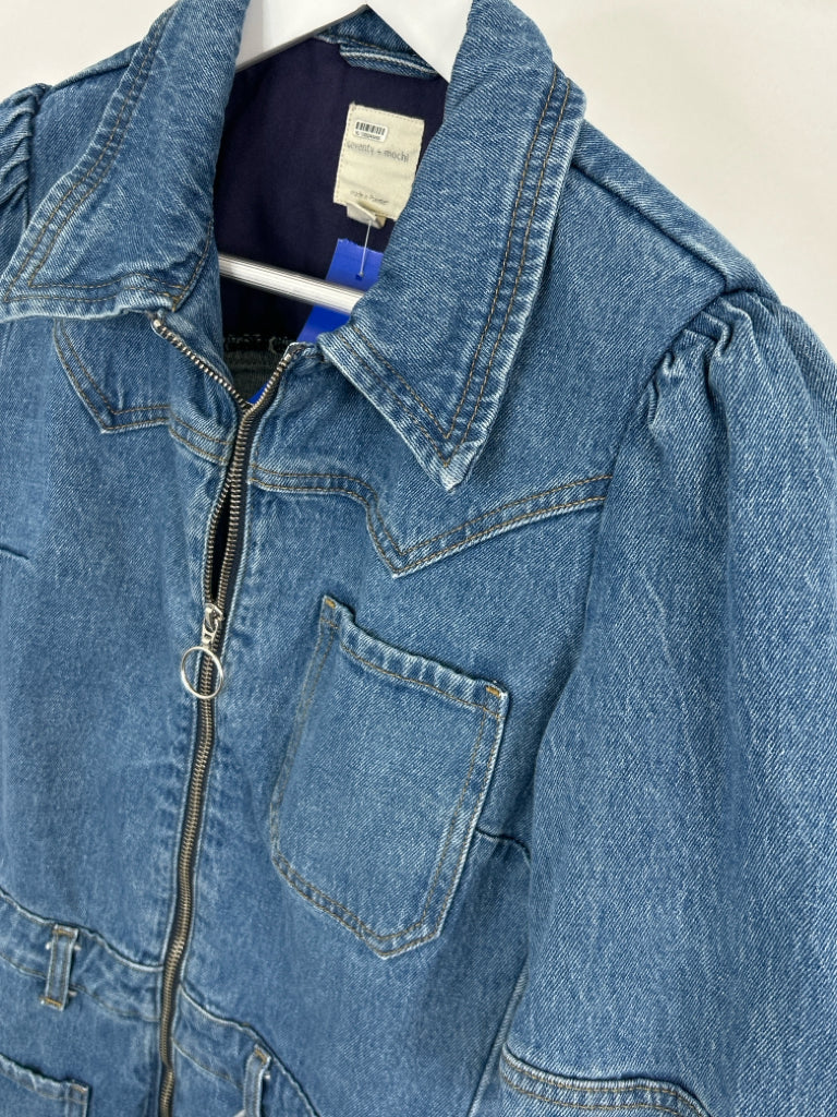 Seventy + Mochi Size 6 BLUE DENIM Women's Jumpsuit