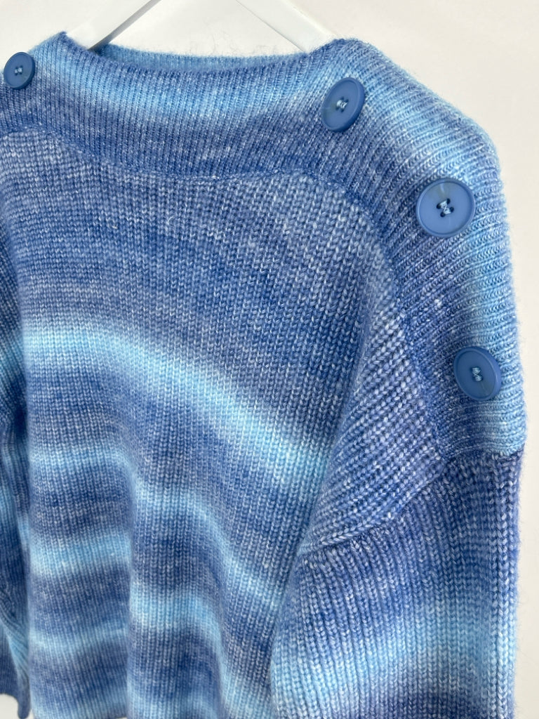 ETHYL Women Size M Blue Sweater