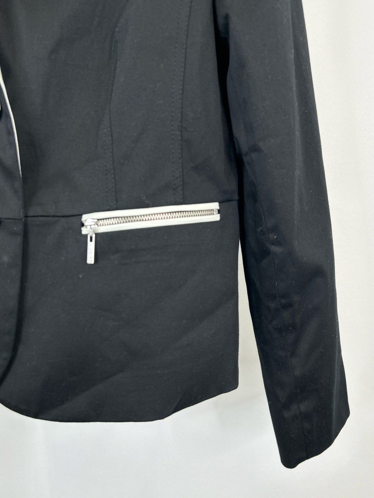 JONES NEW YORK Size 12 Black Women Blazer