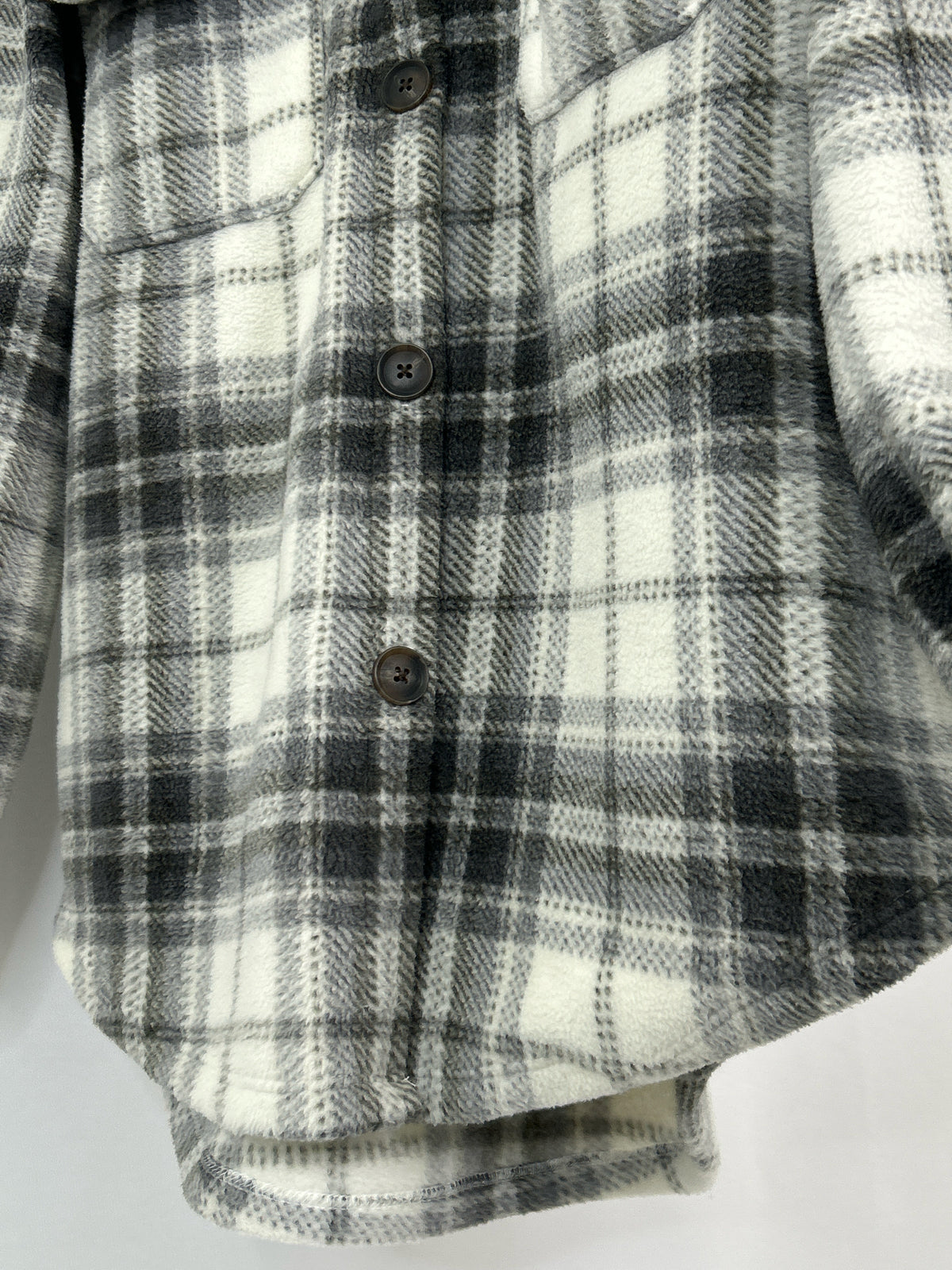 Z Supply Size S WHITE AND GRAY Women Jacket